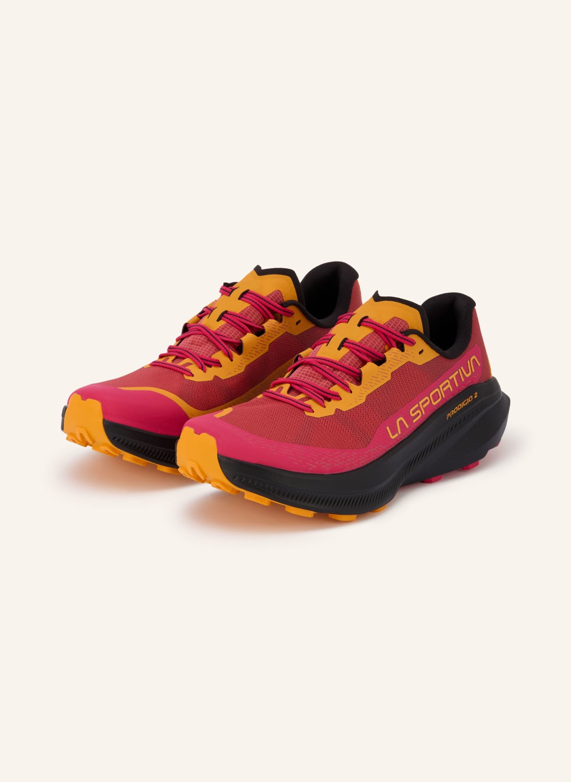 Produktový obrázek la sportiva La Sportiva Boty Na Trailový Běh Prodigio 2 světle červená / fuchsiová / oranžová