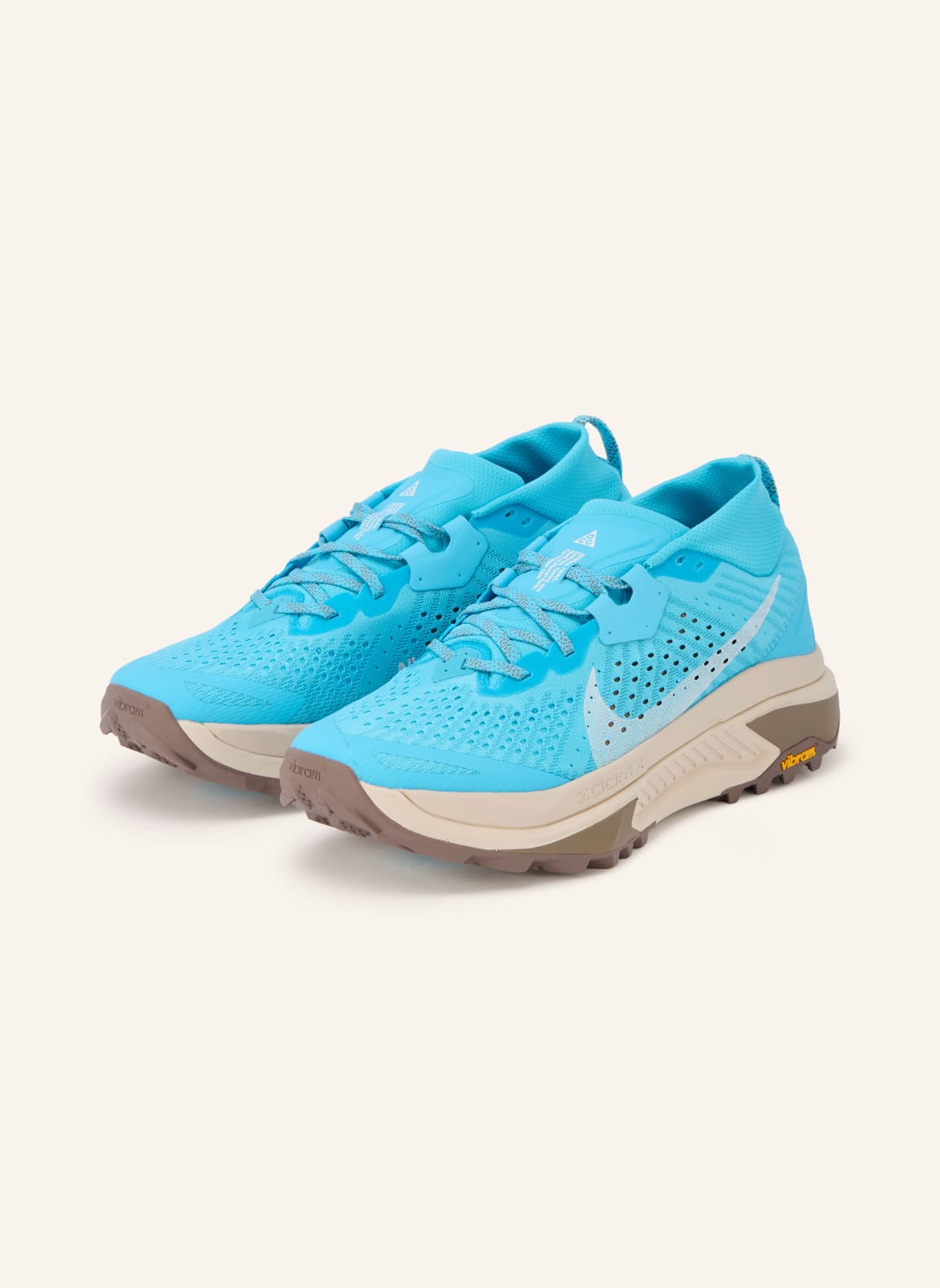Produktový obrázek Nike Nike Běžecké Trailové Boty Acg Zegama Trail neonově modrá / bílá