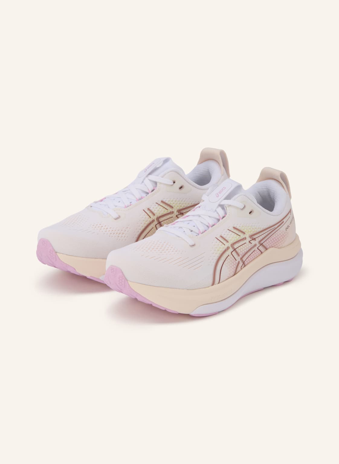 Produktový obrázek ASICS Asics Běžecké Boty Gel-Kayano 33 bílá / krémová / světle červená