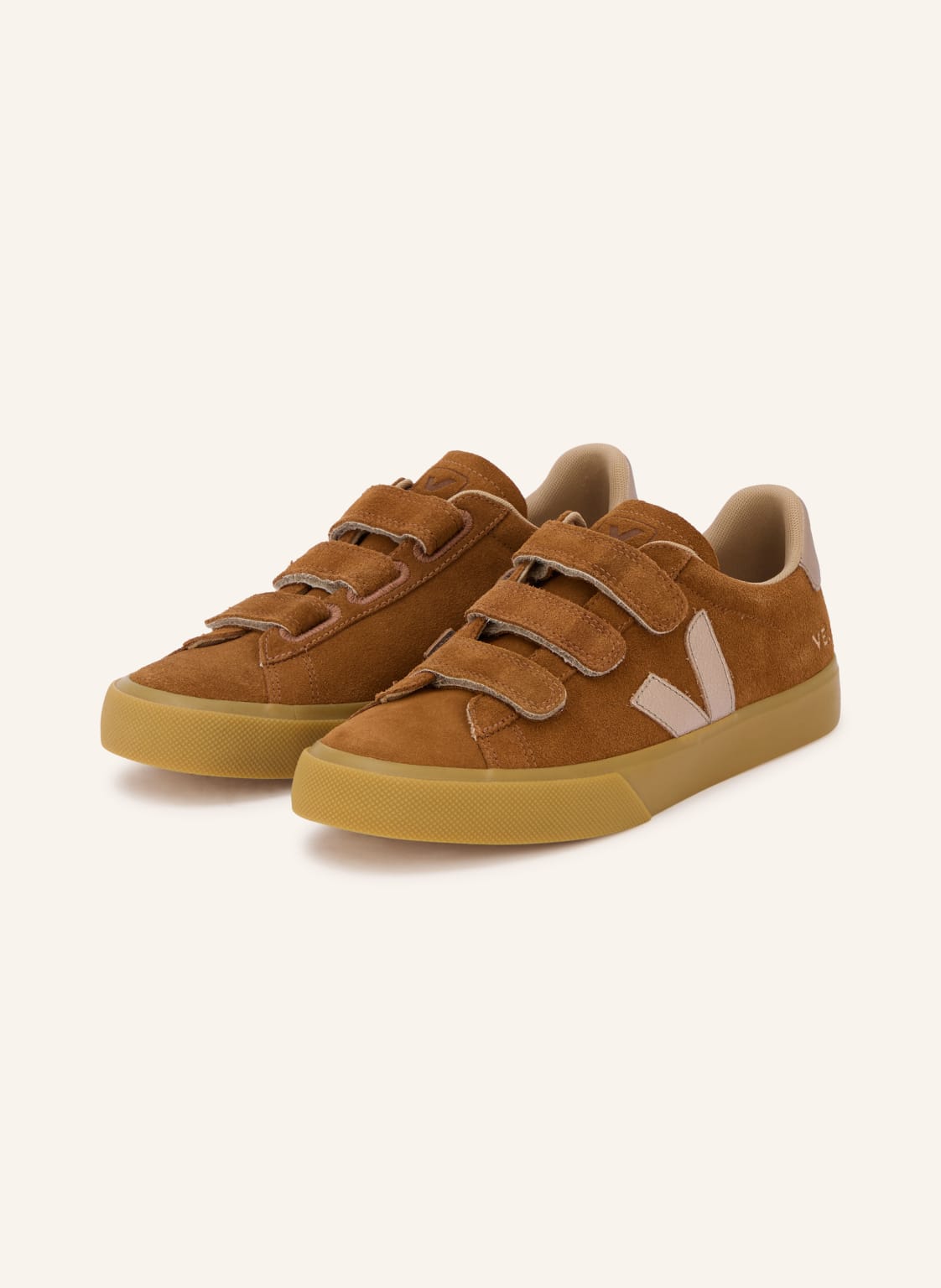 Produktový obrázek Veja Veja Sneakersy Recife Logo koňaková / zlatá