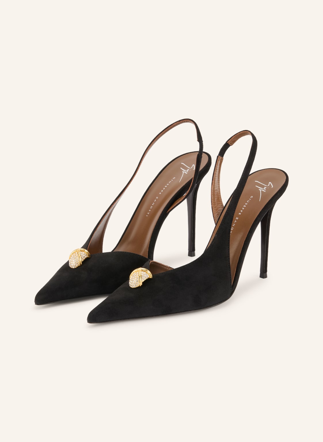 Produktový obrázek GIUSEPPE ZANOTTI DESIGN Giuseppe Zanotti Design Slingpumps Skanda černá
