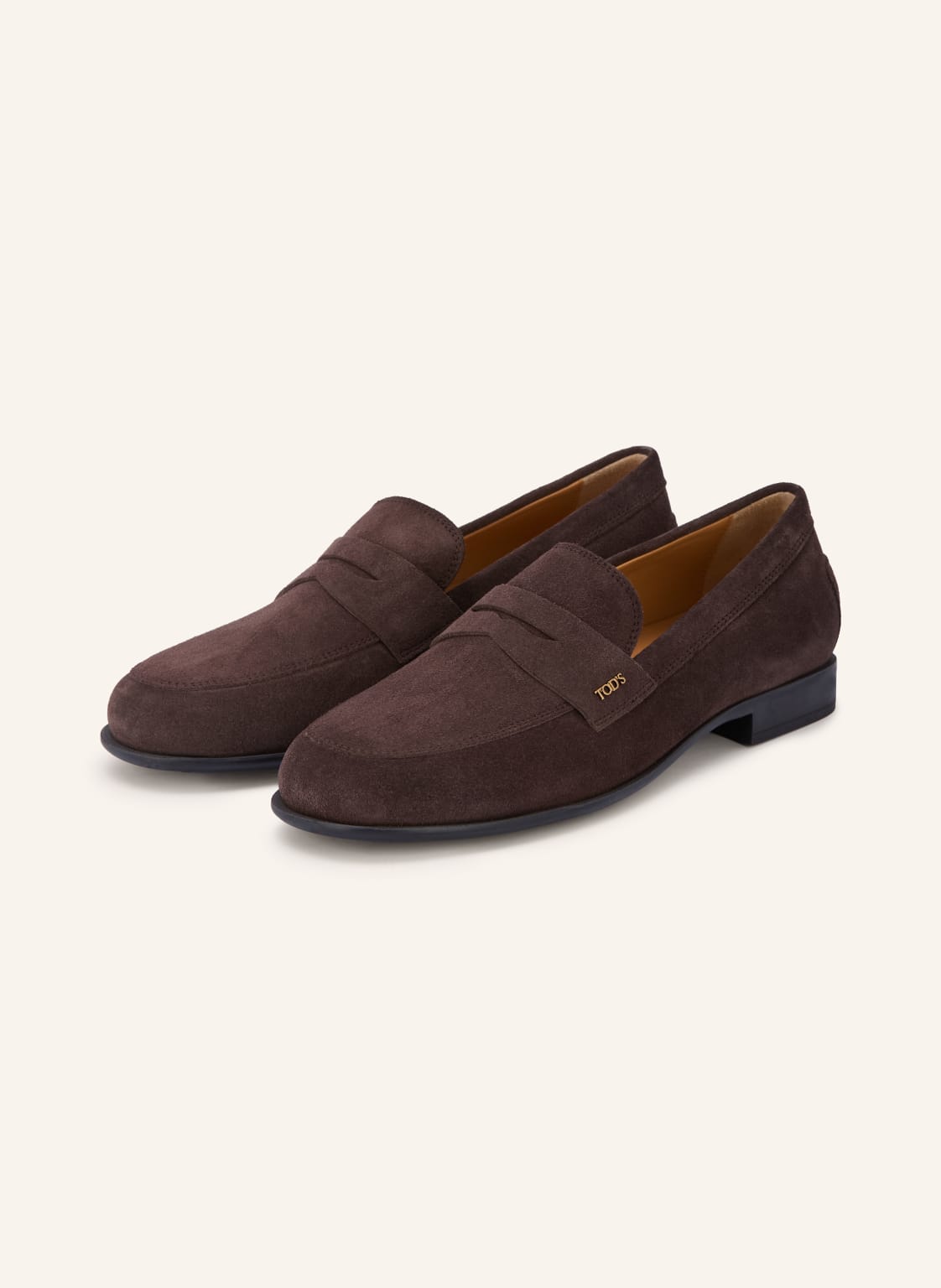 Produktový obrázek TOD'S Tod's Penny Mokasíny tmavě hnědá / zlatá