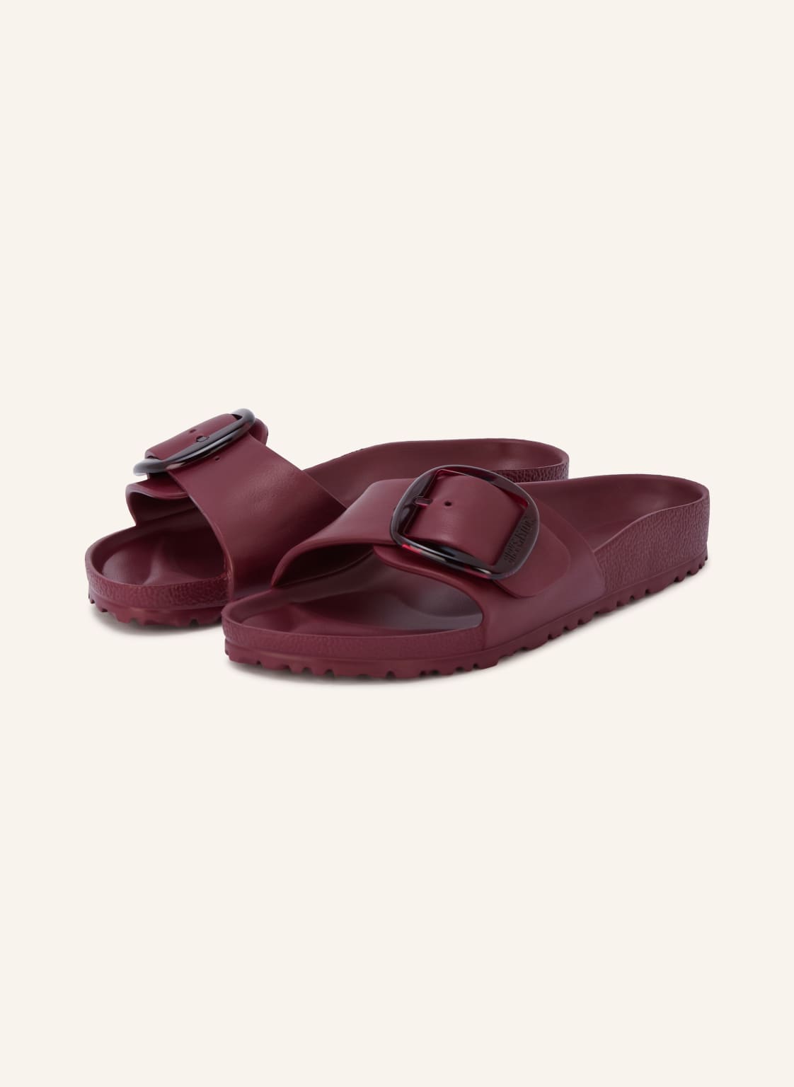 Produktový obrázek Birkenstock Birkenstock Pantofle Madrid Big Buckle tmavě červená