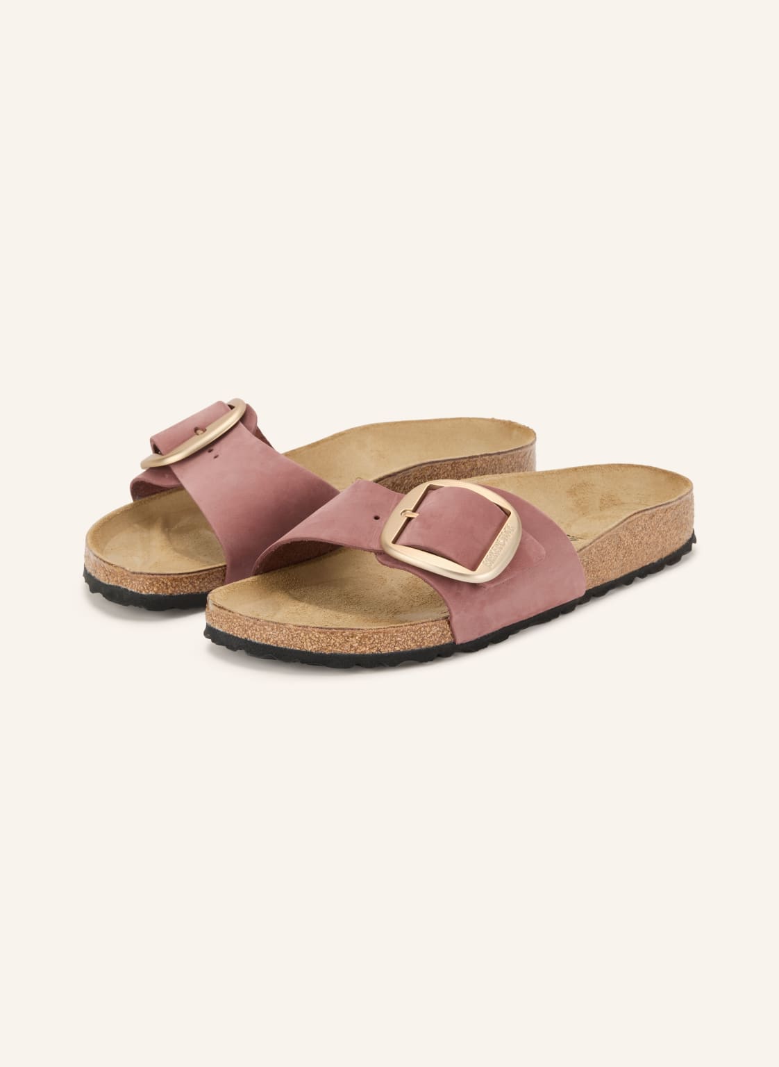 Produktový obrázek Birkenstock Birkenstock Pantofle Madrid Big Buckle starorůžová