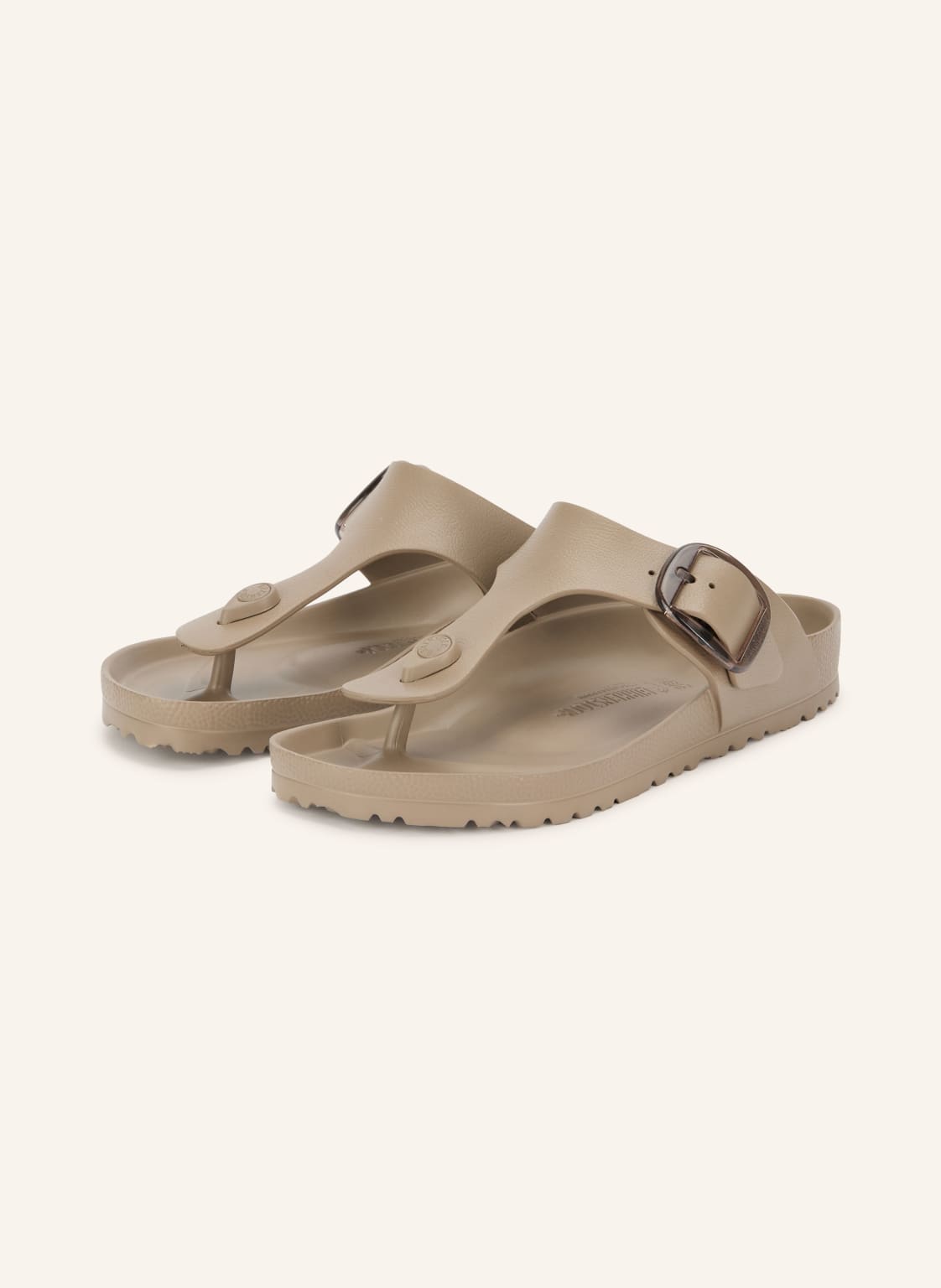 Produktový obrázek Birkenstock Birkenstock Žabky Na Podpatku Gizeh Big Buckle černošedá