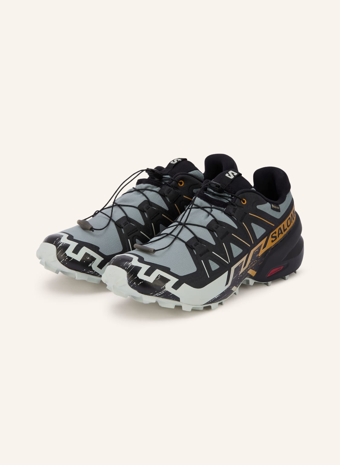 Produktový obrázek Salomon Salomon Běžecké Trailové Boty Speedcross 6 Gtx šedá / koňaková / černá