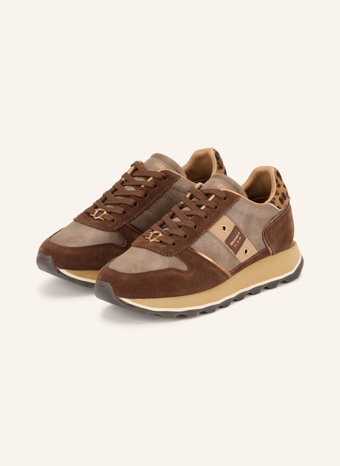 Produktový obrázek Blauer Blauer Sneakersy millen03 hnědá / černošedá