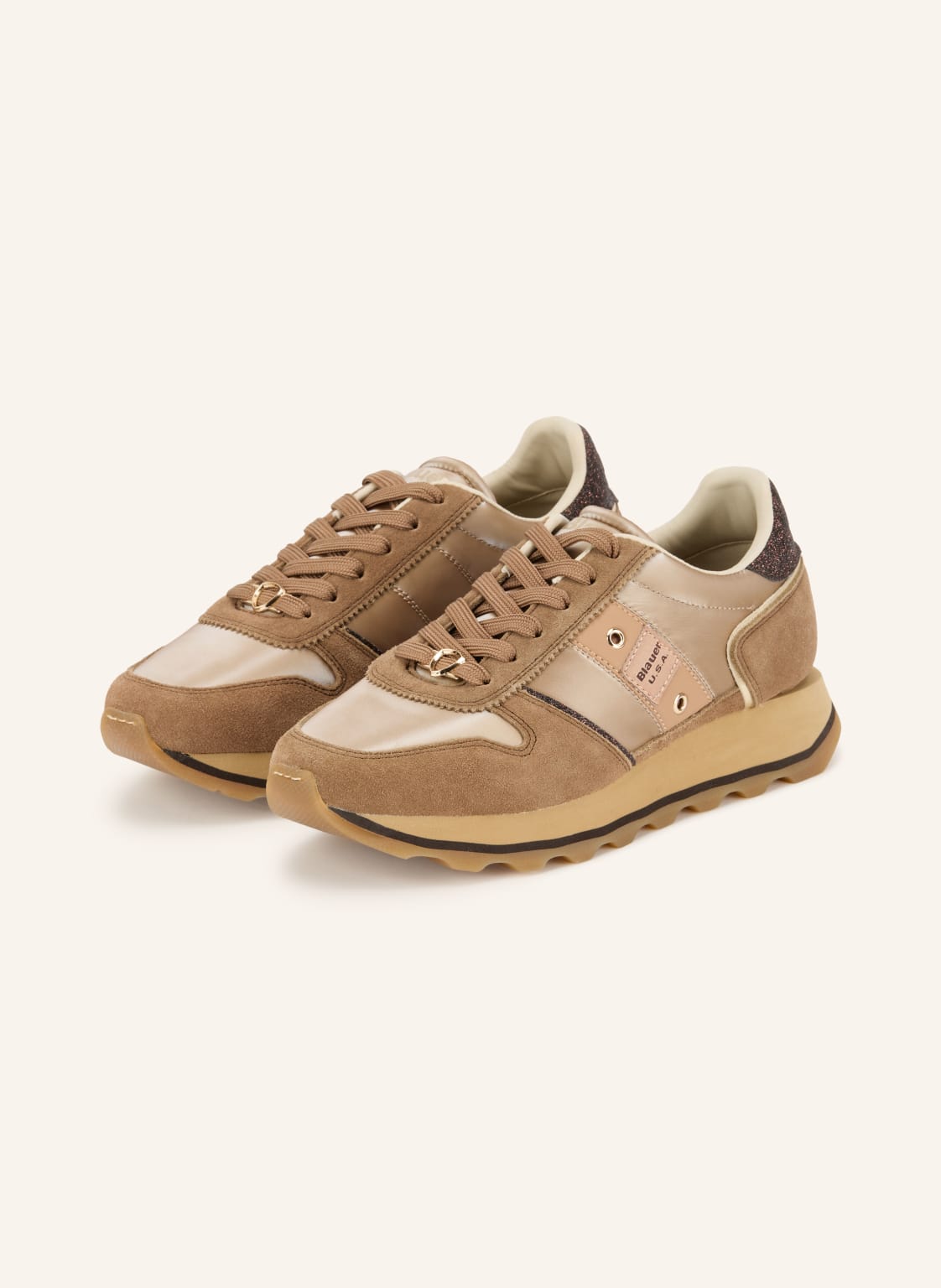 Produktový obrázek Blauer Blauer Sneakersy millen03 světle hnědá / hnědá / béžová
