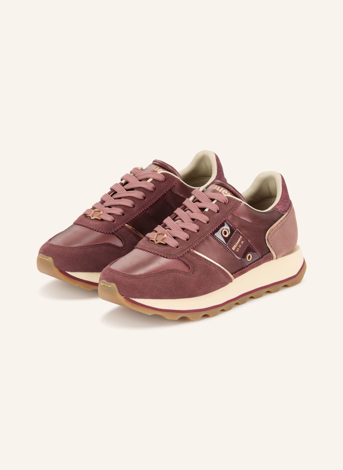 Produktový obrázek Blauer Blauer Sneakersy miilen03 tmavě červená