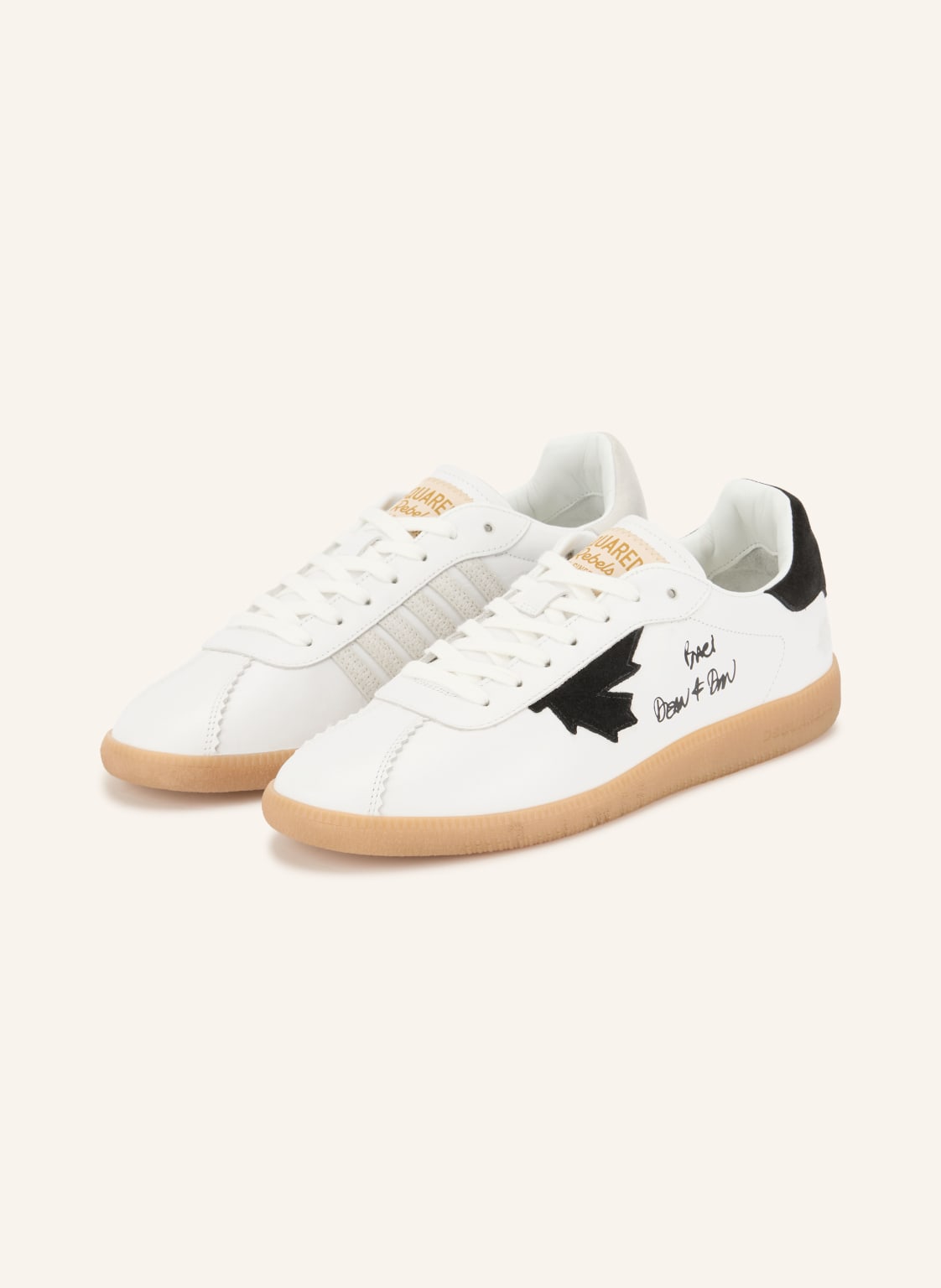 Produktový obrázek Dsquared2 dsquared2 Sneakersy bílá / černá