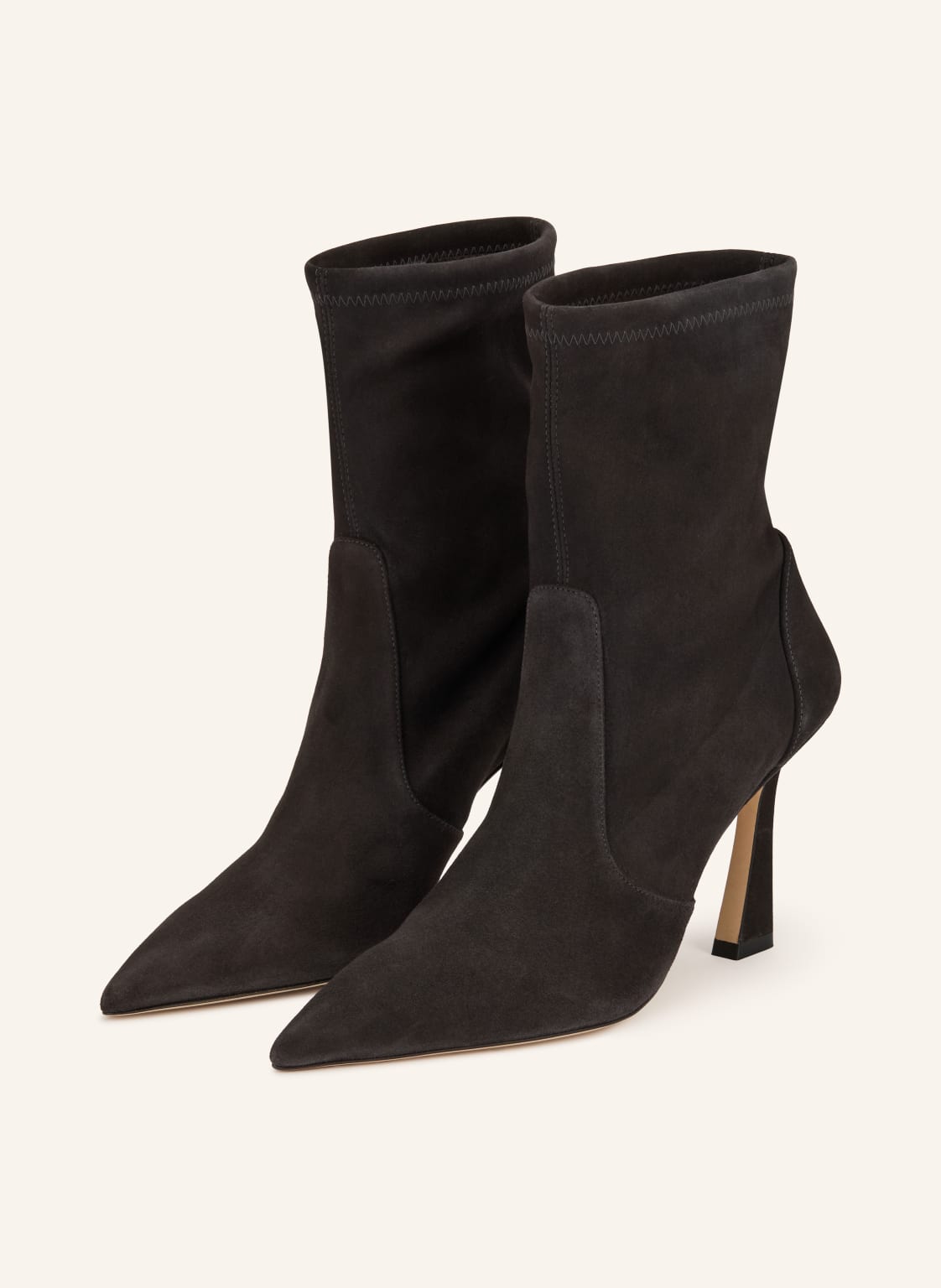 Produktový obrázek Stuart Weitzman Stuart Weitzman Kotníkové Boty Vinnie Bootie 85 tmavě šedá