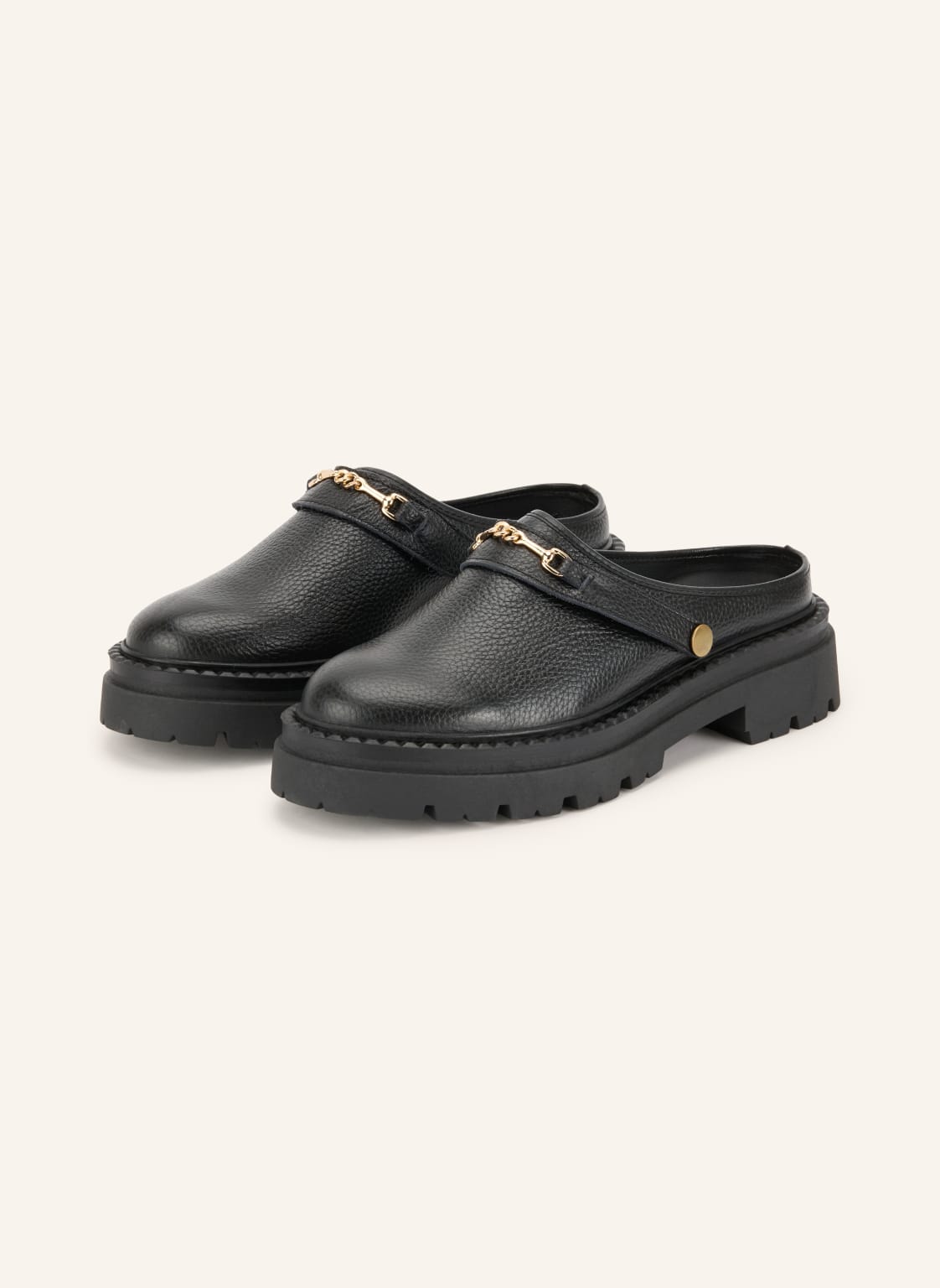 Produktový obrázek Steve Madden Steve Madden Pantofle S Platformou Karina Mules černá