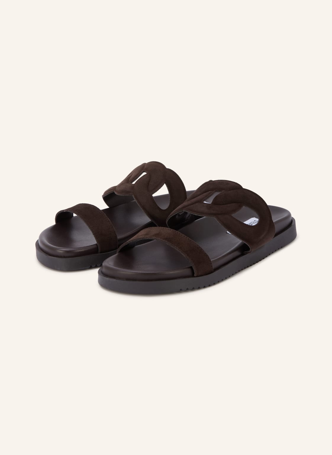Produktový obrázek Steve Madden Steve Madden Pantofle Myrtle tmavě hnědá