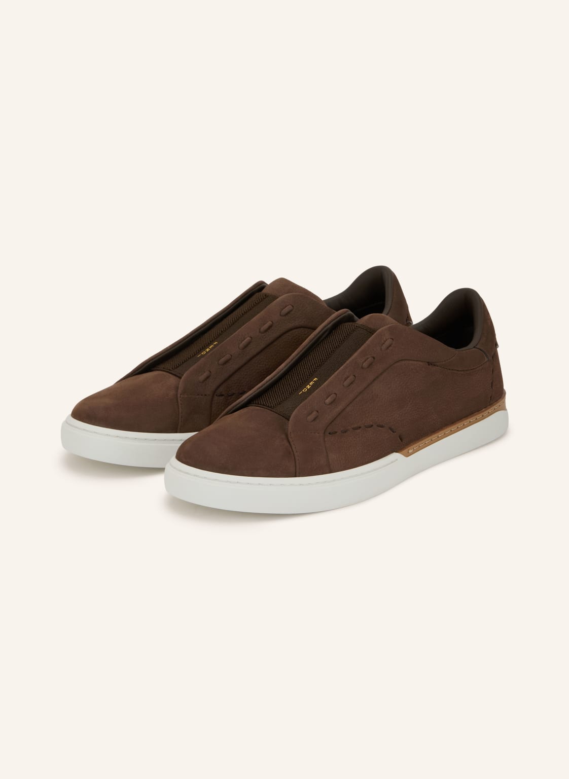 Produktový obrázek Fendi Fendi Nazouvací Tenisky Fendi City tmavě hnědá