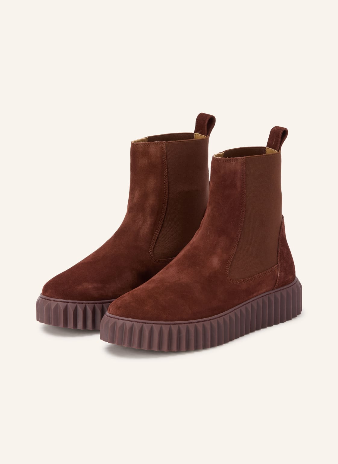 Produktový obrázek Voile blanche Voile Blanche Chelsea-Boots Beth tmavě hnědá