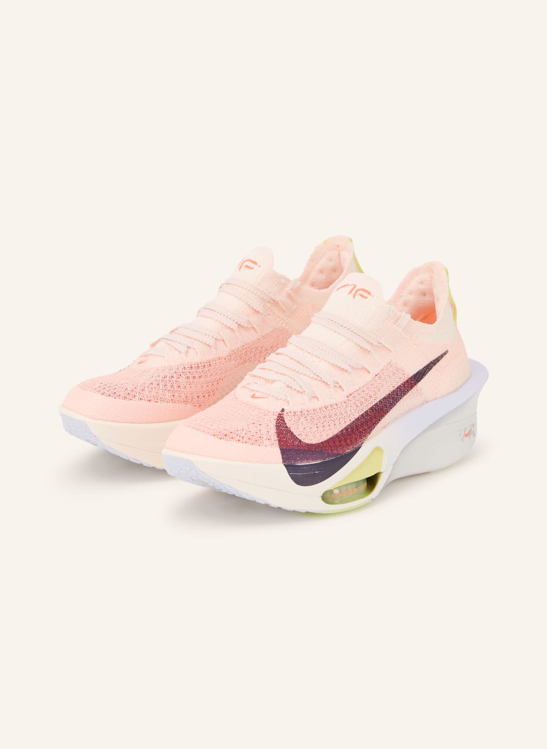 Produktový obrázek Nike Nike Běžecké Boty Air Zoom Alphafly 3 tmavě oranžová / tmavě fialová