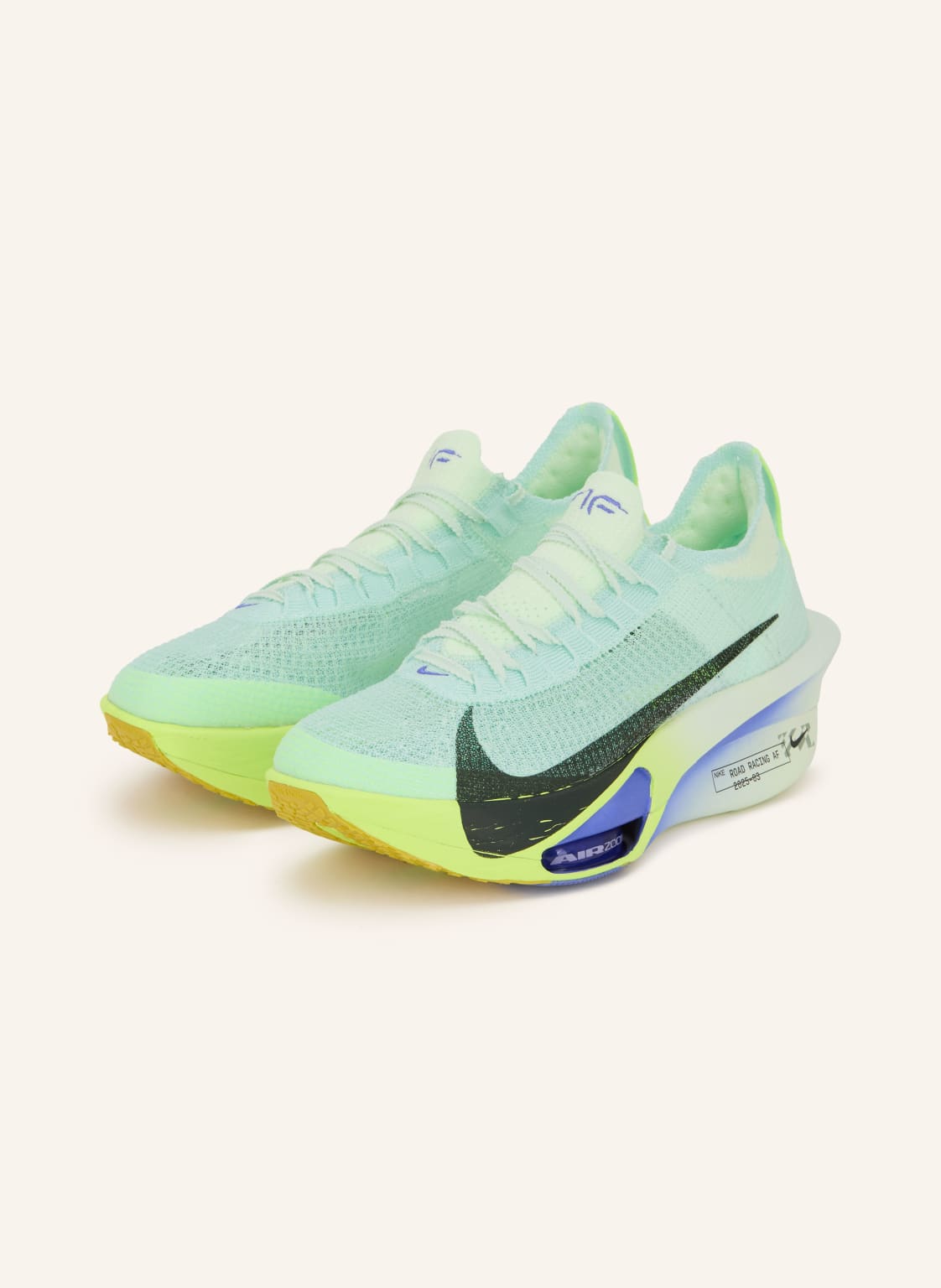 Produktový obrázek Nike Nike Běžecké Boty Air Zoom Alphafly 3 mátová / neonově zelená / černá