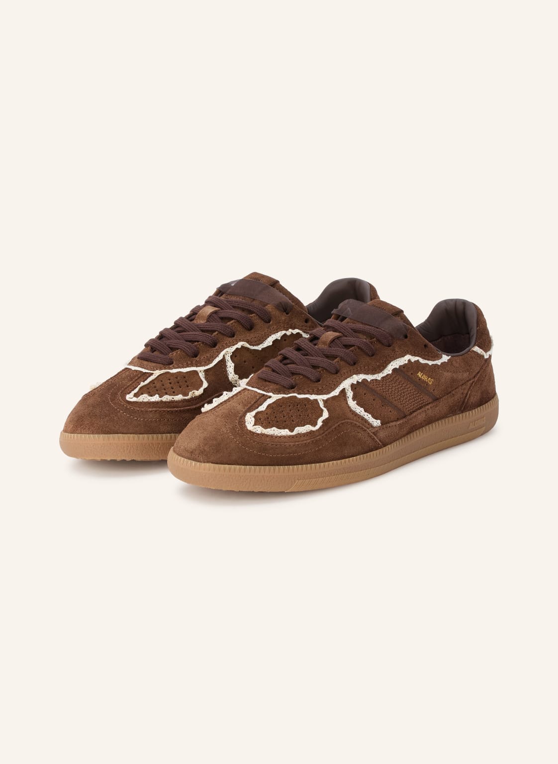Produktový obrázek ALOHAS Alohas Sneakersy Tb.490 tmavě hnědá / bílá