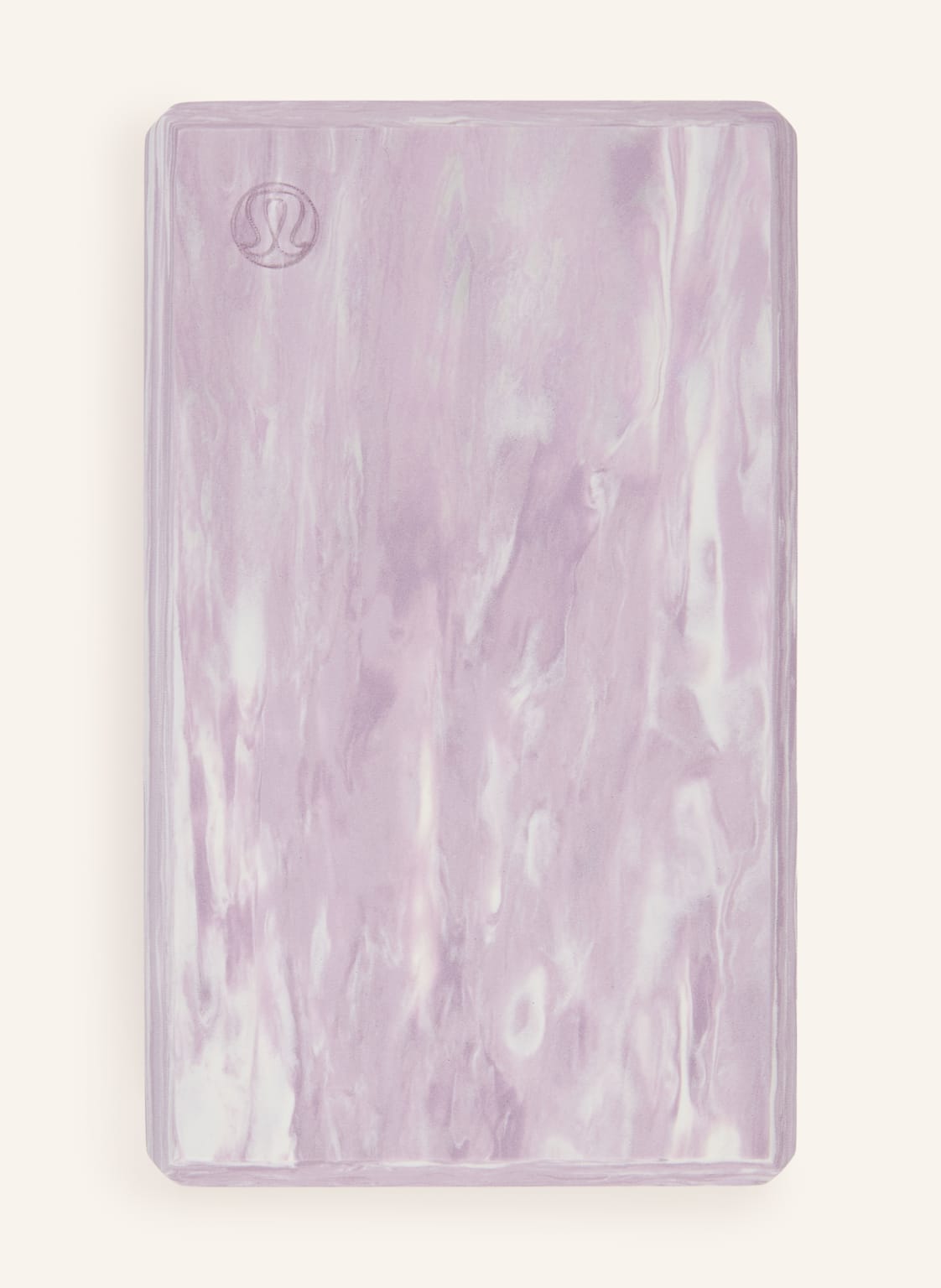Produktový obrázek lululemon Lululemon Blok Na Jógu Lift And Lengthen světle fialová / bílá