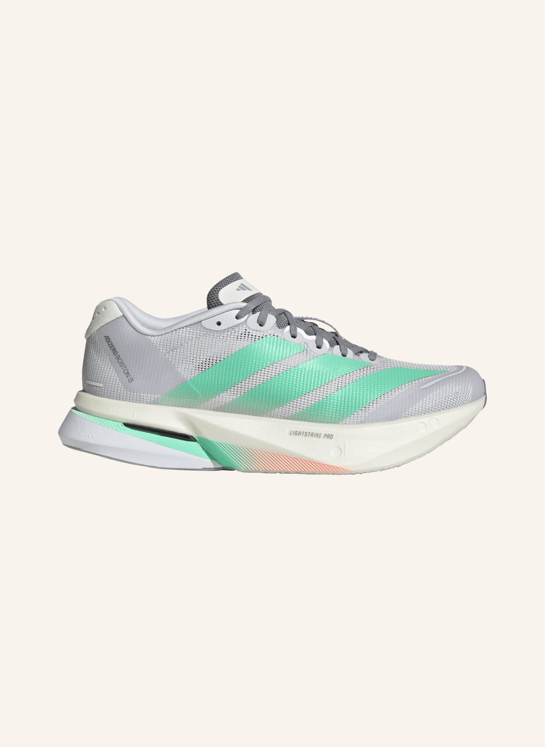 Produktový obrázek Adidas Adidas Běžecké Boty Adizero Boston 13 šedá / světle zelená
