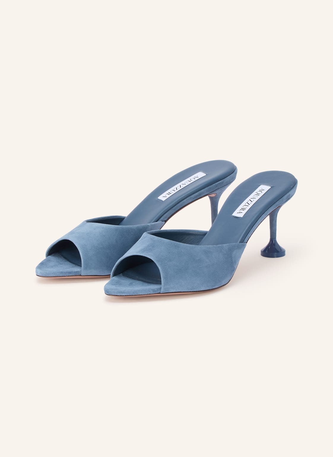 Produktový obrázek AQUAZZURA Aquazzura Mules Bisous modrá
