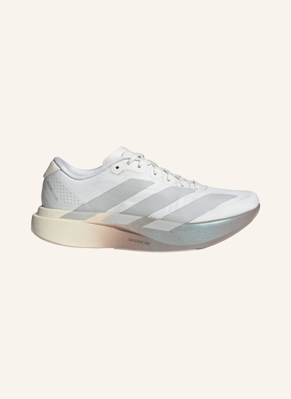 Produktový obrázek Adidas Adidas Běžecké Boty Adizero Evo Sl Woven bílá / světle šedá