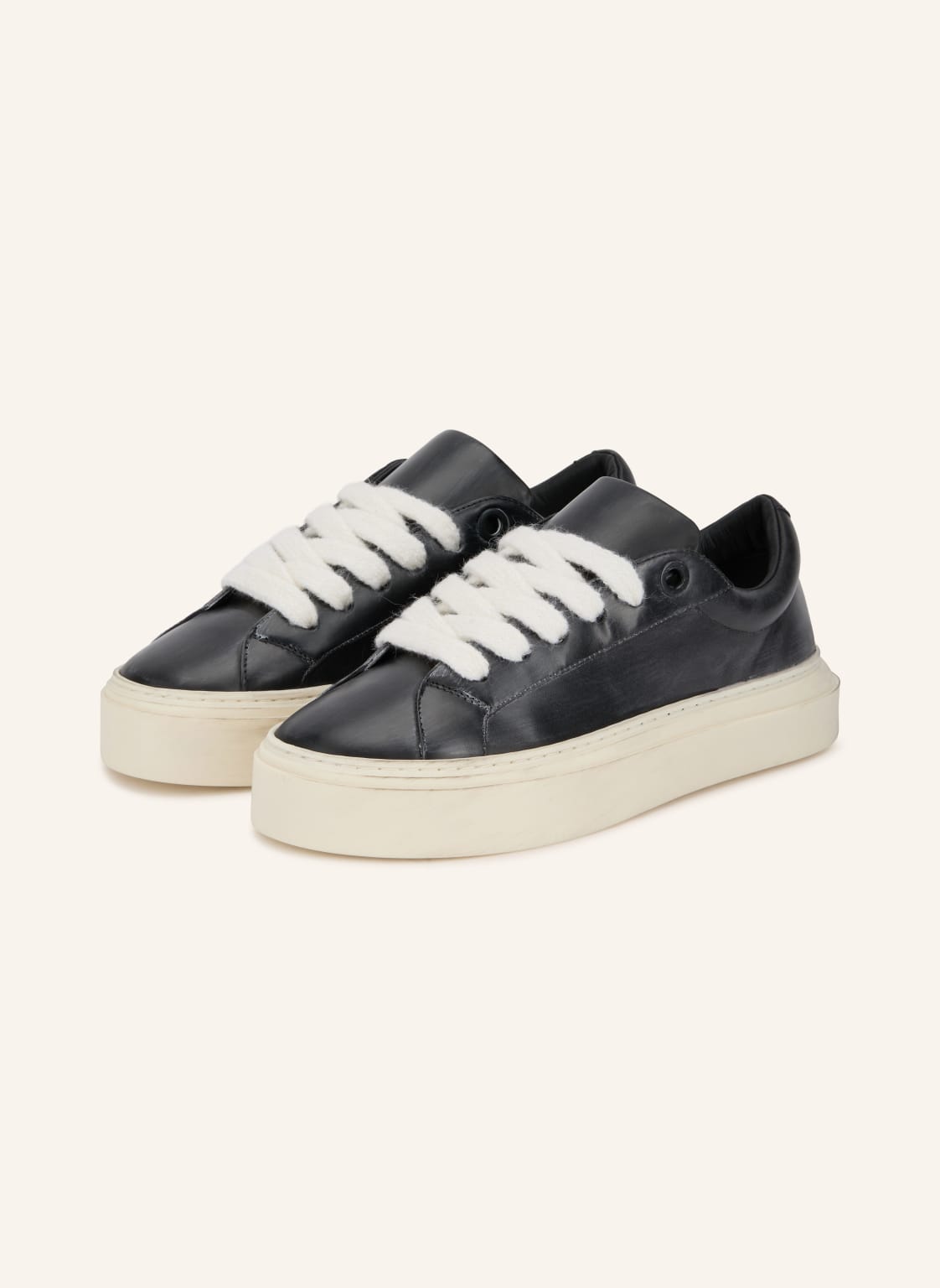 Produktový obrázek COLE BUXTON Cole Buxton Sneakersy The Wilson Sneaker černá / bílá