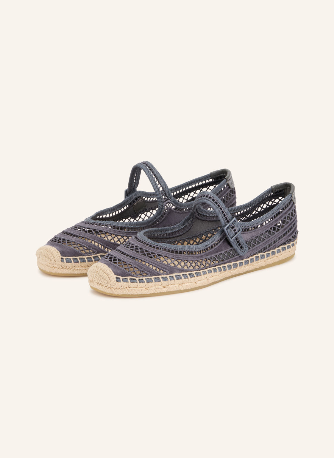 Produktový obrázek TORY BURCH Tory Burch Mary Jane Baleríny modrá