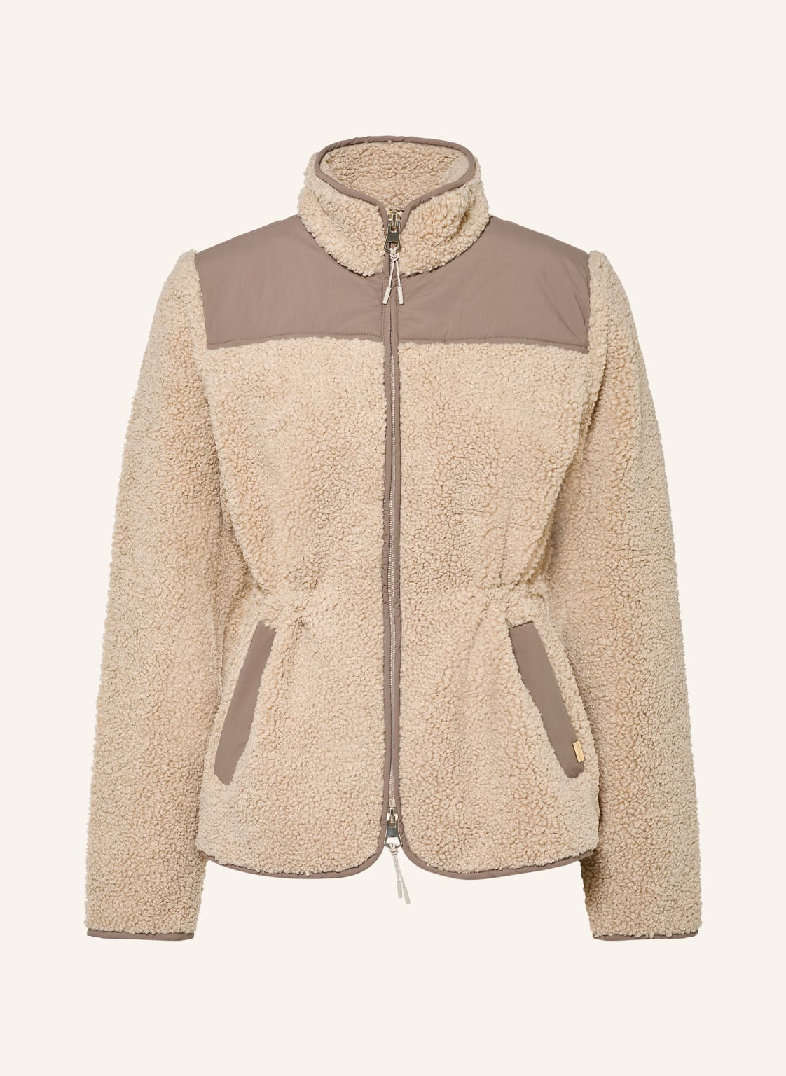 Mos Mosh Teddyfell-Jacke Mmelisa Eli beige