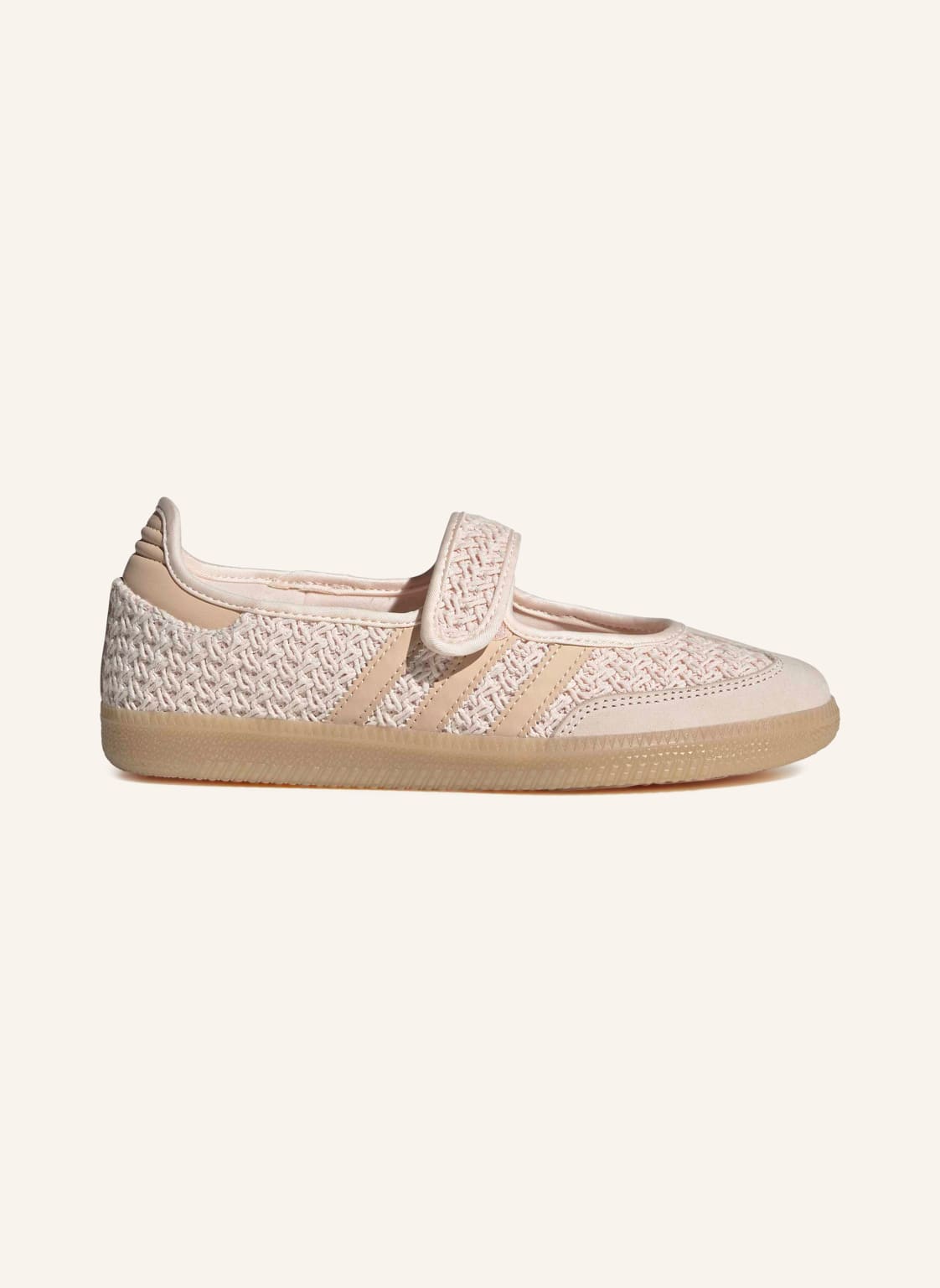 Produktový obrázek adidas Originals Adidas Originals Mary Jane Baleríny Samba Jane světle růžová / béžová