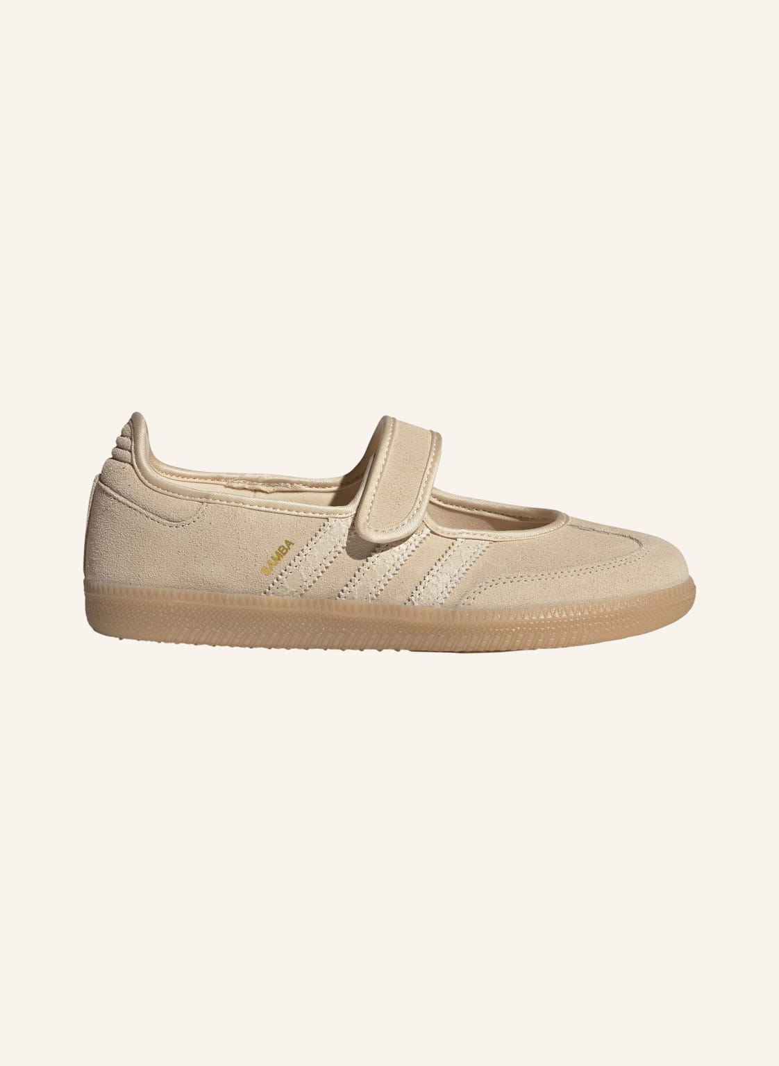 Produktový obrázek adidas Originals Adidas Originals Mary Jane Baleríny Samba Jane béžová