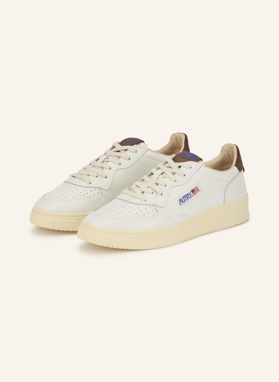 Produktový obrázek AUTRY Autry Sneakersy Medalist Low Hj krémová / hnědá / tmavě modrá