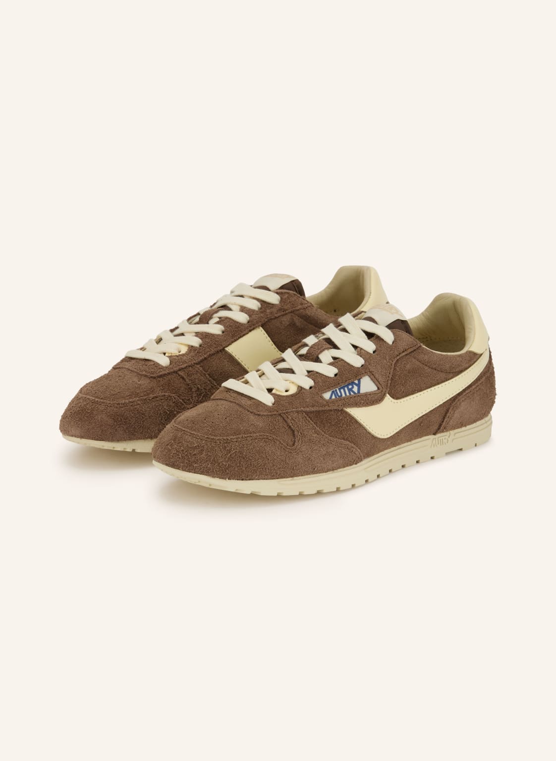 Produktový obrázek AUTRY Autry Sneakersy Windspin Wife hnědá / krémová