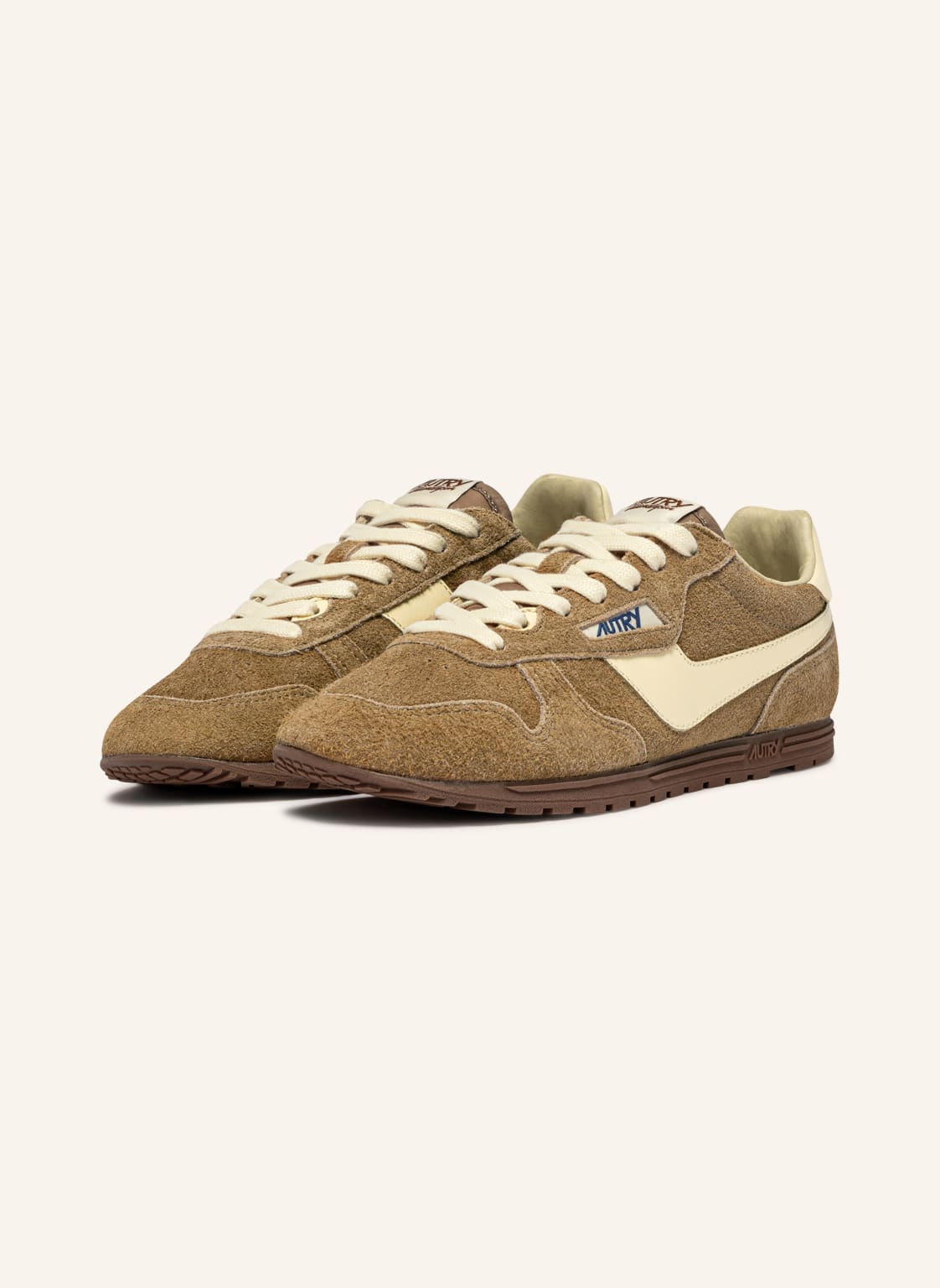 Produktový obrázek AUTRY Autry Sneakersy Windspin Wife hnědá / krémová