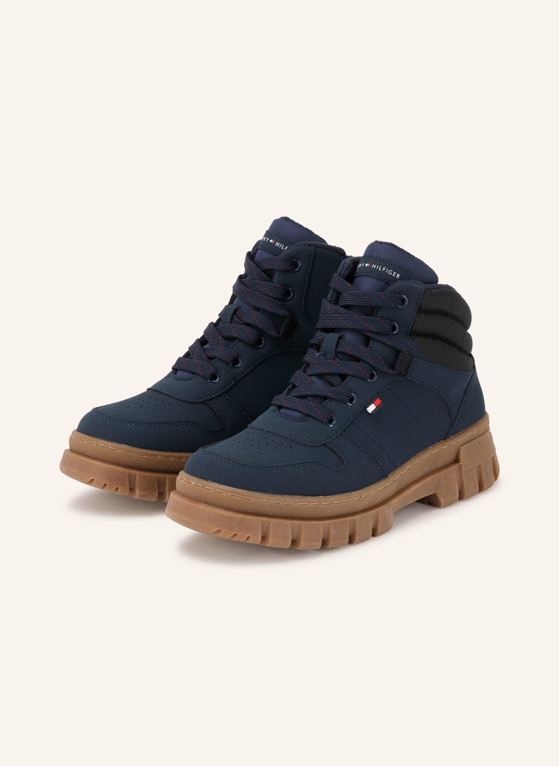 Produktový obrázek Tommy Hilfiger Tommy Hilfiger Šněrovací Boty tmavě modrá