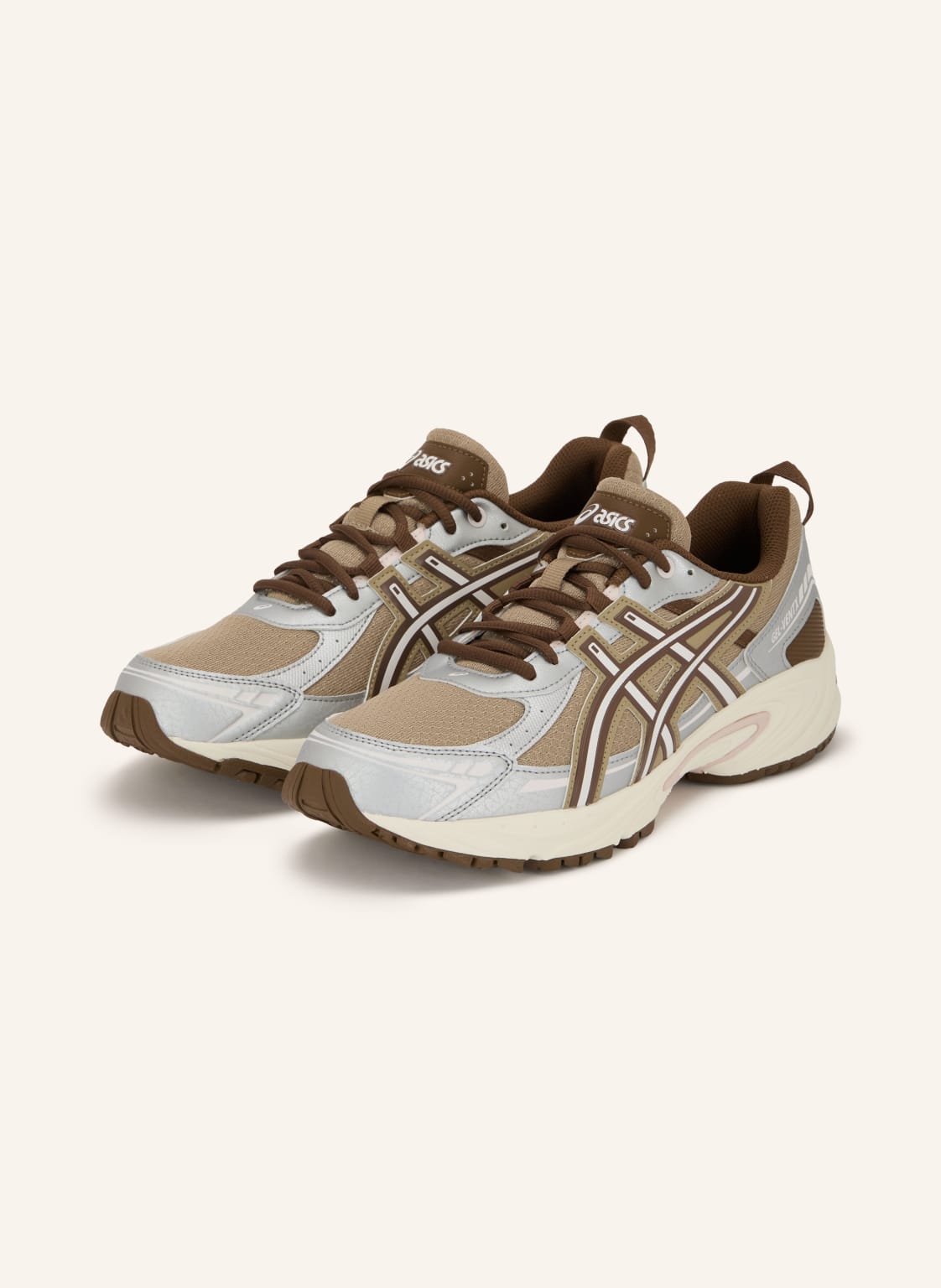 Produktový obrázek ASICS Asics Sneakersy Gel-Ventx světle hnědá / stříbrná / tmavě hnědá