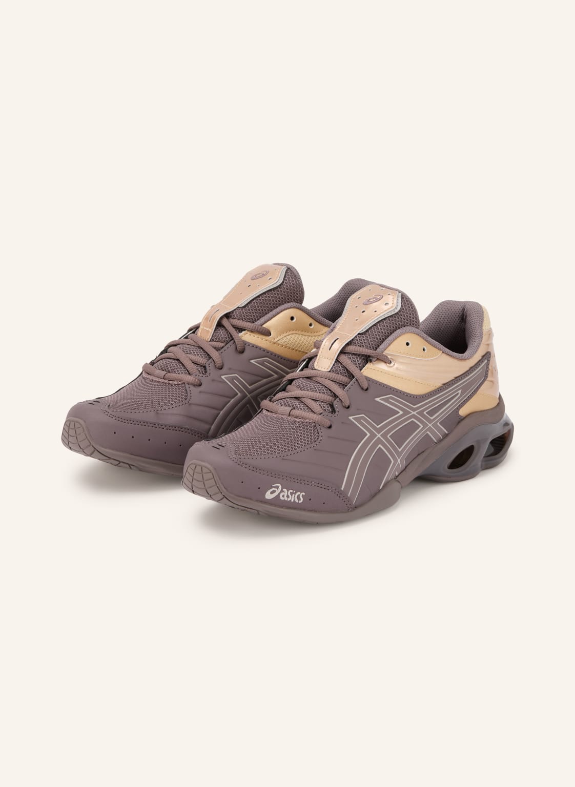 Produktový obrázek ASICS Asics Sneakersy Gel-Kinetic Fr hnědá / zlatá