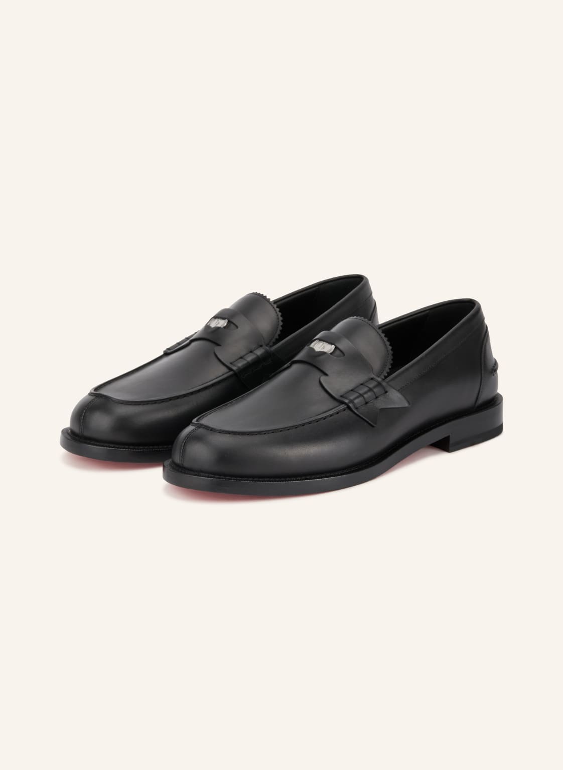 Produktový obrázek Christian Louboutin Christian Louboutin Penny Mokasíny The Plato černá