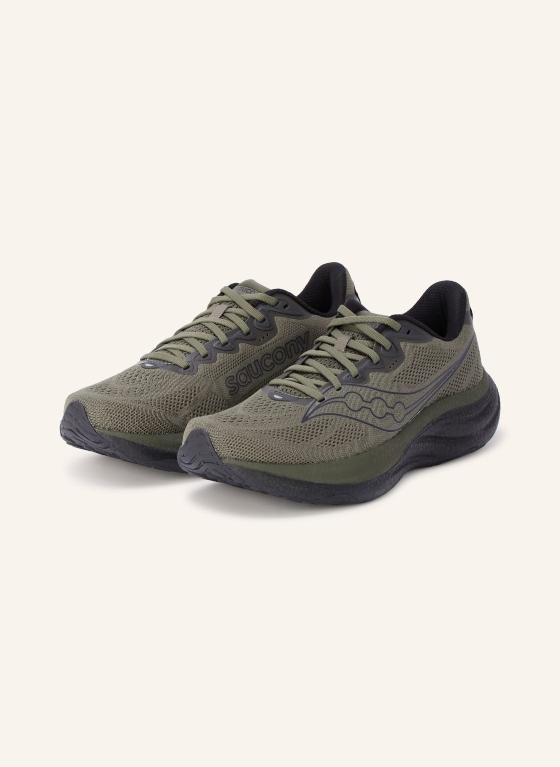 Produktový obrázek Saucony Saucony Běžecké Boty Ride 19 khaki / černá