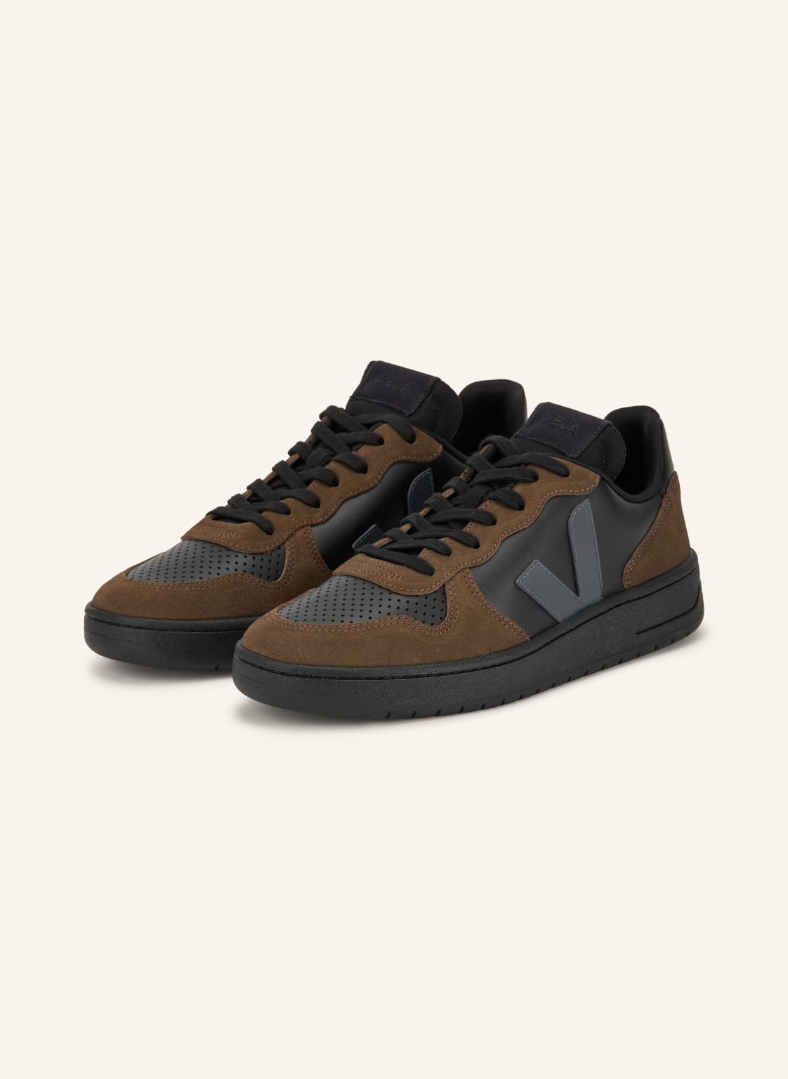 Produktový obrázek Veja Veja Sneakersy V-10 Prime tmavě hnědá / černá