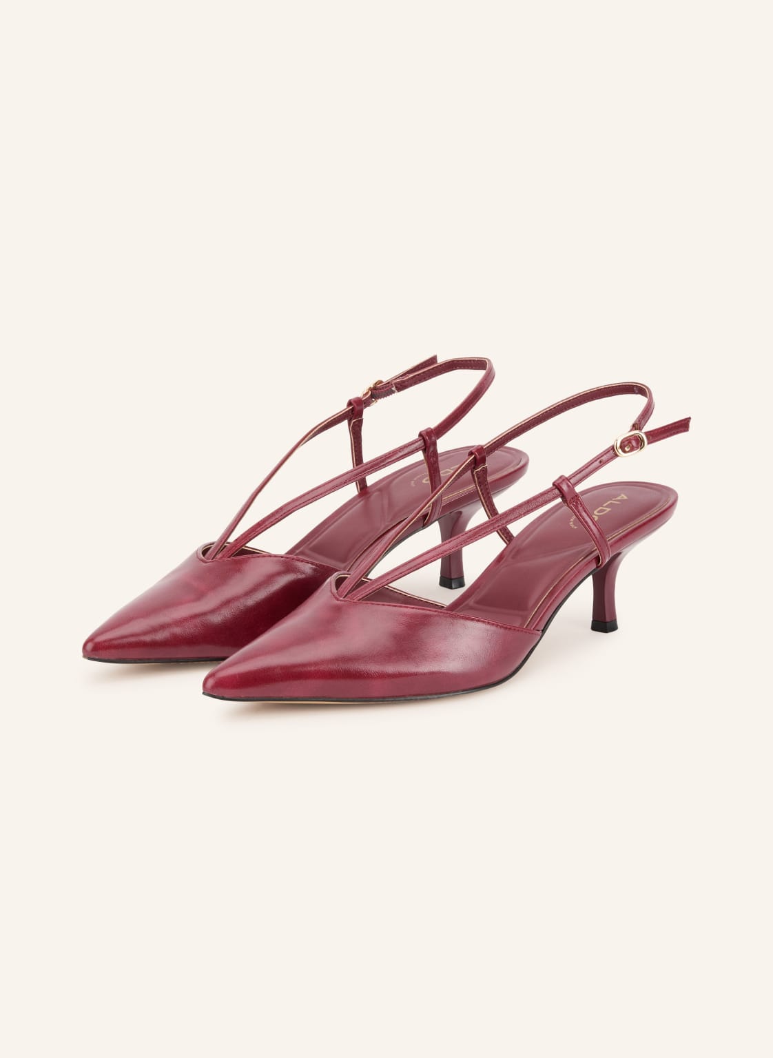 Produktový obrázek ALDO Aldo Slingpumps Kaylin tmavě červená / zlatá