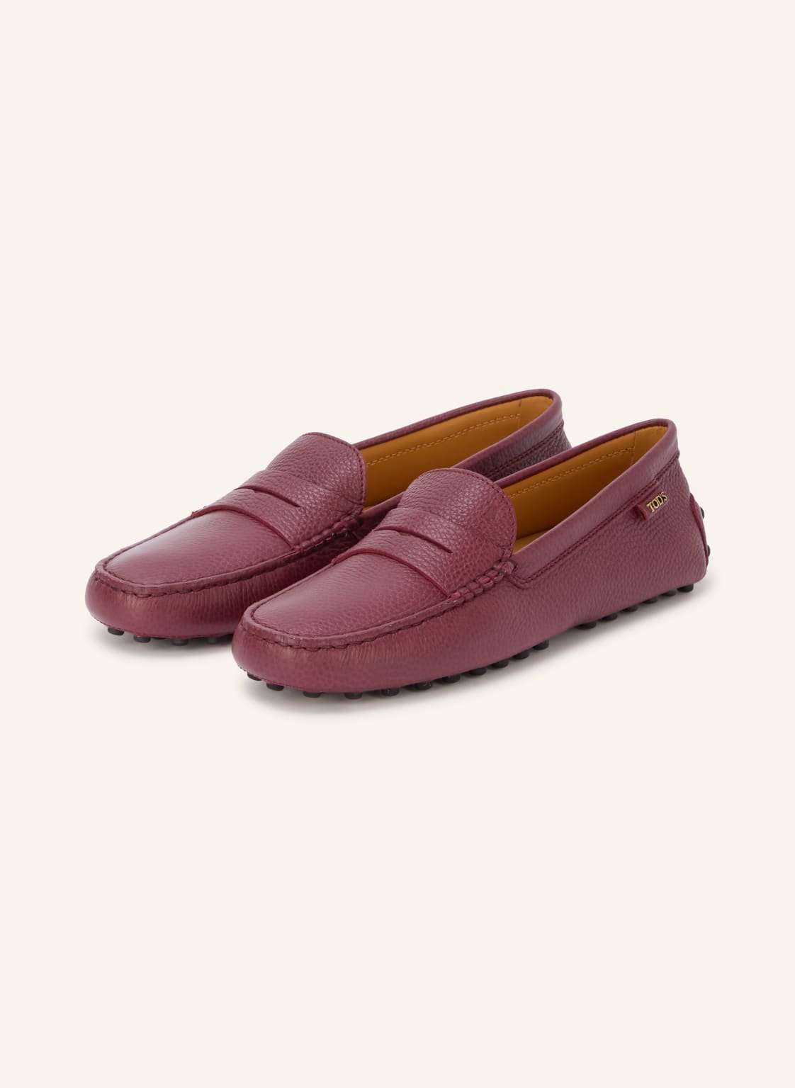 Produktový obrázek TOD'S Tod's Penny Mokasíny Gommino 22l tmavě červená