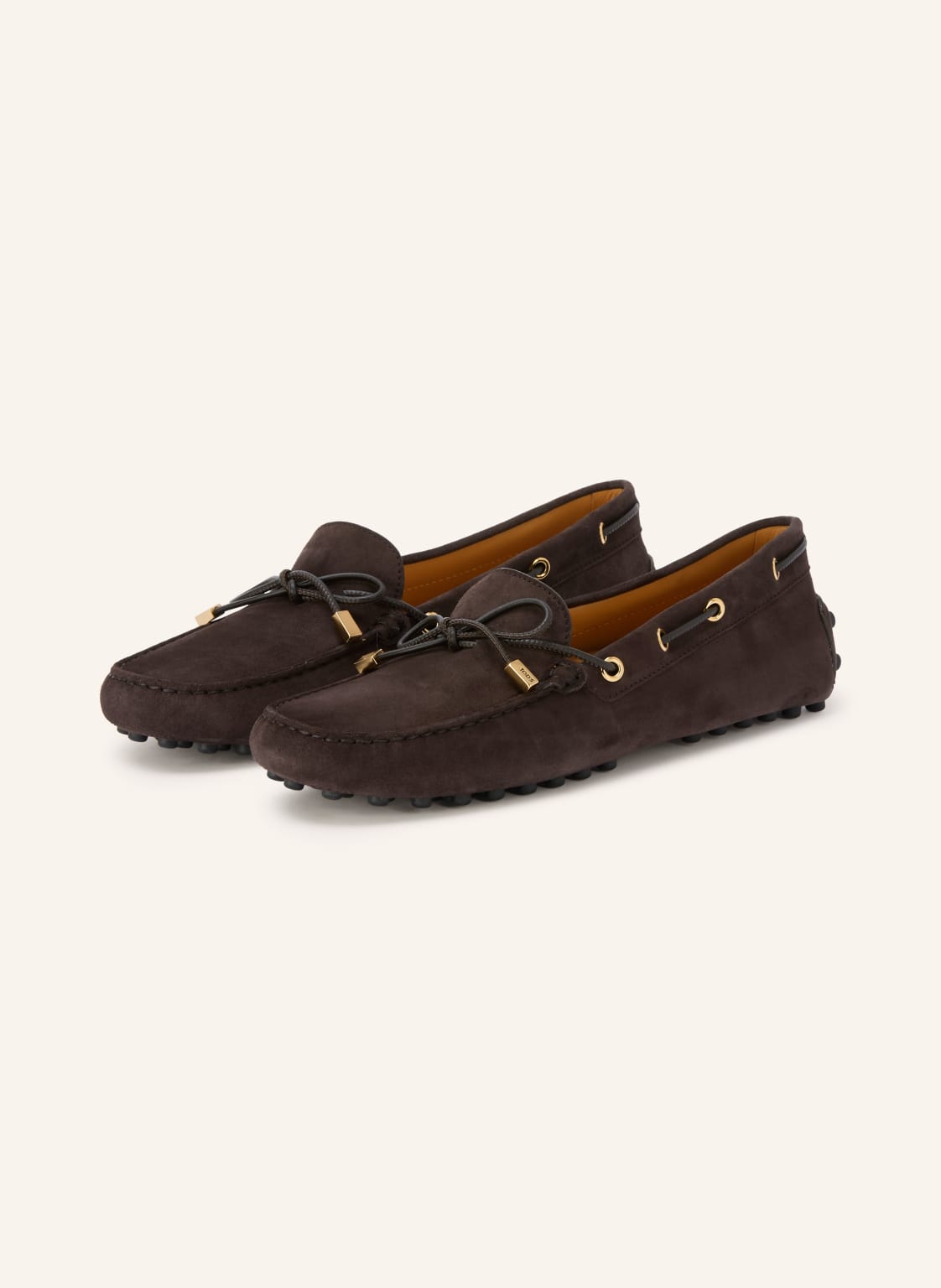 Produktový obrázek TOD'S Tod's Mokasíny Gommino tmavě hnědá