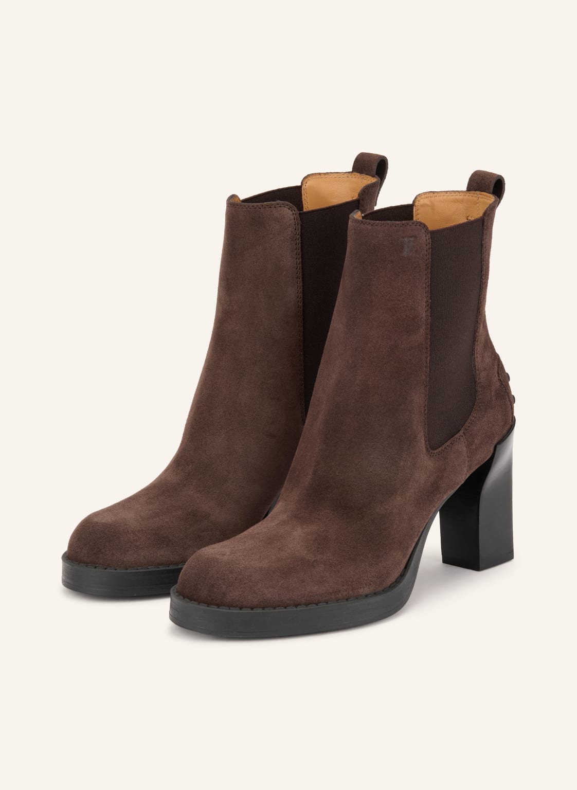 Produktový obrázek TOD'S Tod's Kotníkové Boty Gomma tmavě hnědá