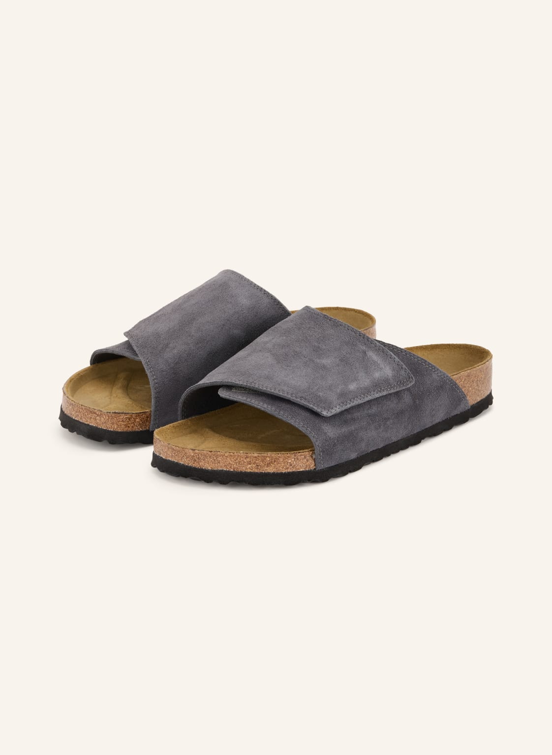 Produktový obrázek Birkenstock Birkenstock Pantofle Solana Leve Charcoal tmavě šedá
