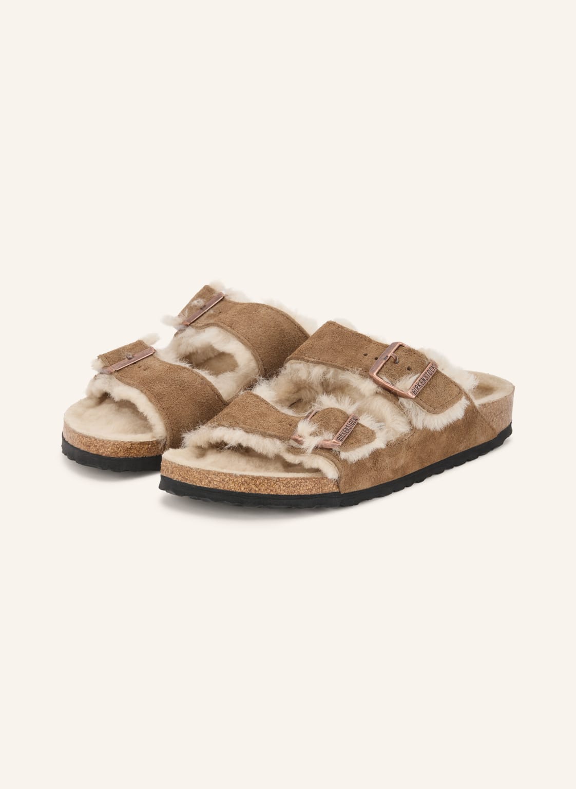 Produktový obrázek Birkenstock Birkenstock Pantofle Arizona Shearling hnědá