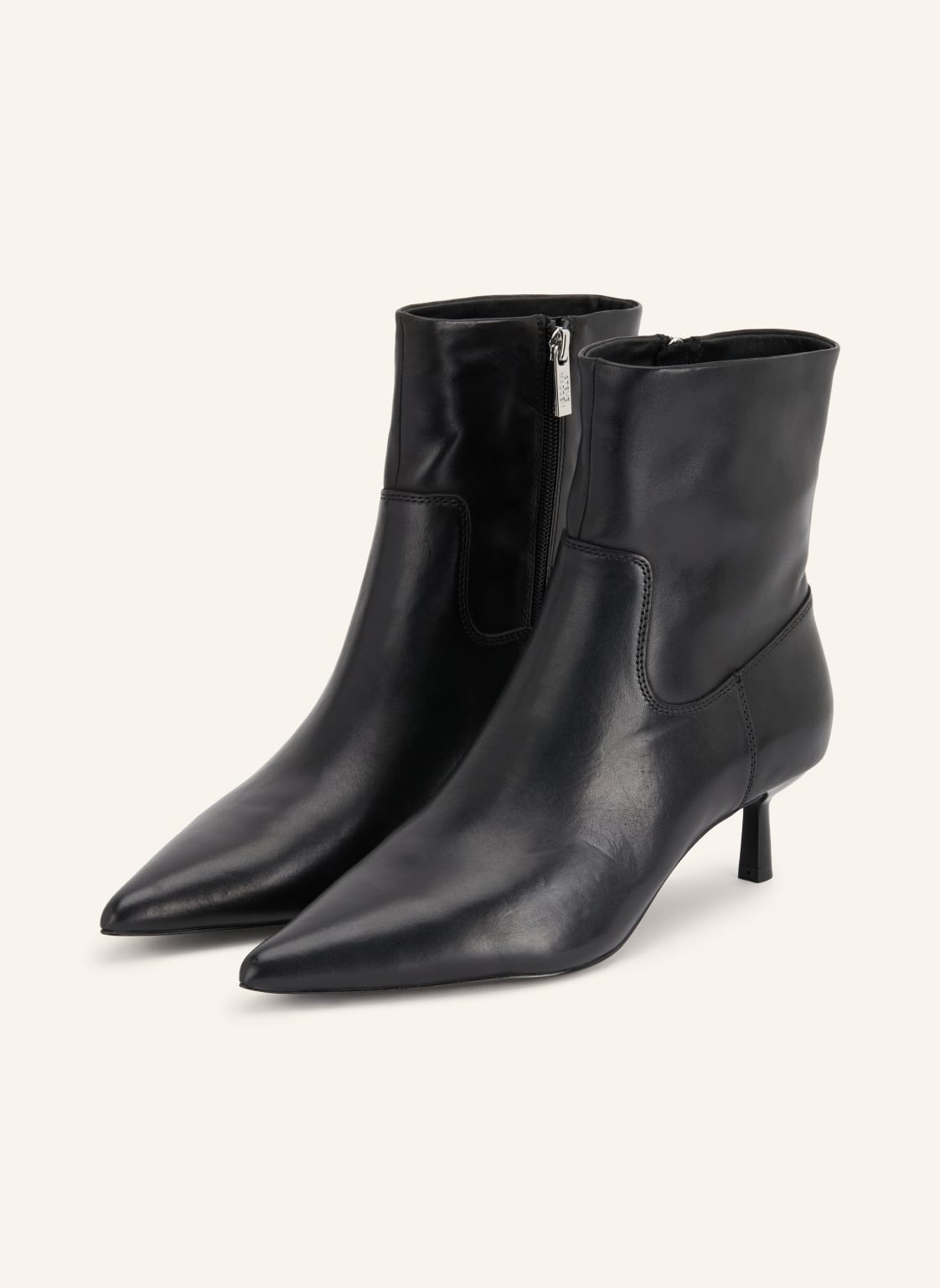 Produktový obrázek Steve Madden Steve Madden Kotníkové Boty Rebella-S černá / stříbrná