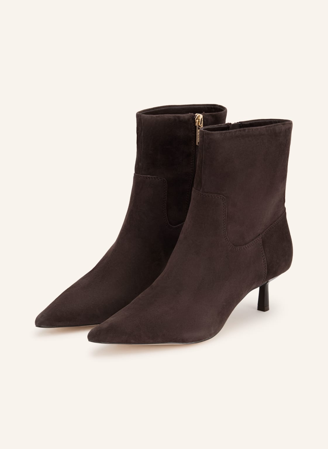 Produktový obrázek Steve Madden Steve Madden Kotníkové Boty Rebella-S tmavě hnědá / zlatá
