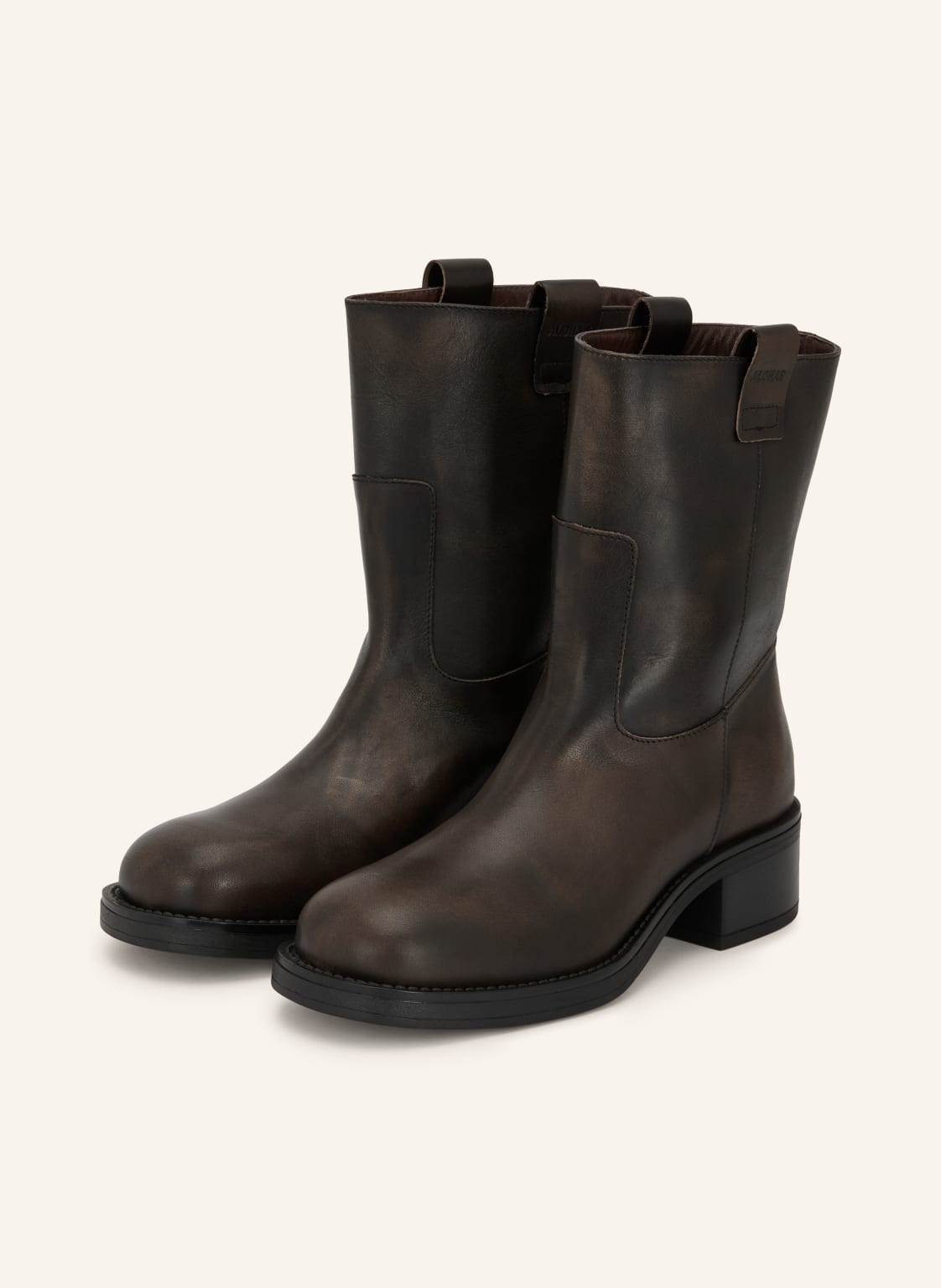 Produktový obrázek ALOHAS Alohas Boots Rajan tmavě hnědá