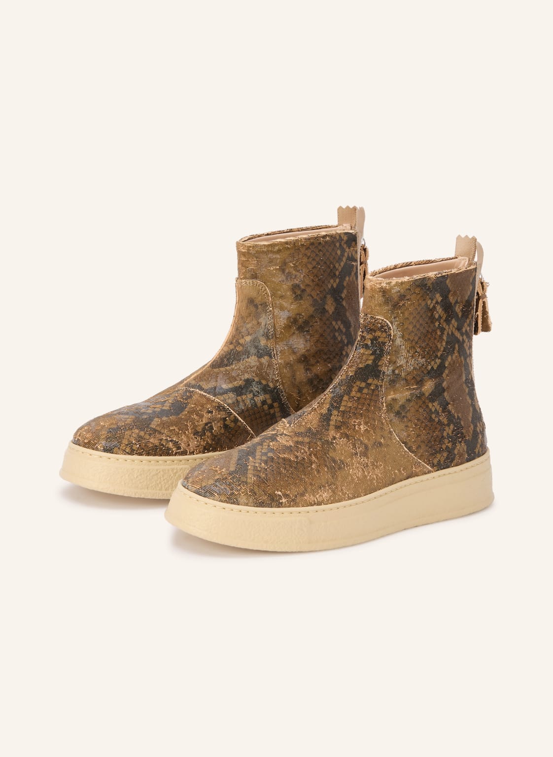 Produktový obrázek AGL Agl Boots Giuly hnědá / světle hnědá / tmavě hnědá